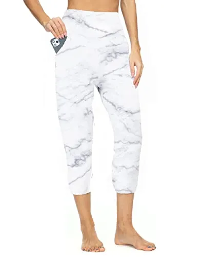 FashionSierra - Women's Joggers with Pockets High Waisted Workout Athletic Sports