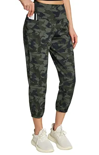 FashionSierra - Women's Joggers with Pockets High Waisted Workout Athletic Sports