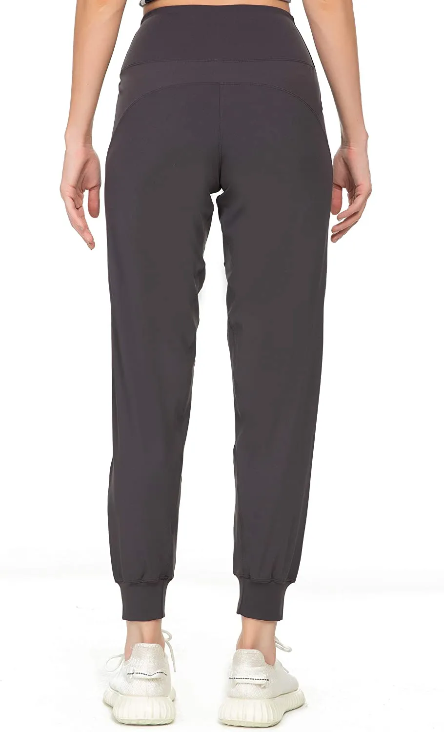 FashionSierra - Women's Joggers with Pockets High Waisted Workout Athletic Sports