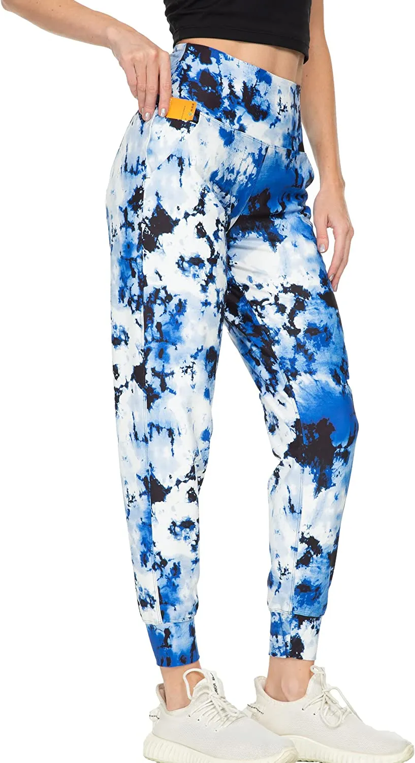 FashionSierra - Women's Joggers with Pockets High Waisted Workout Athletic Sports