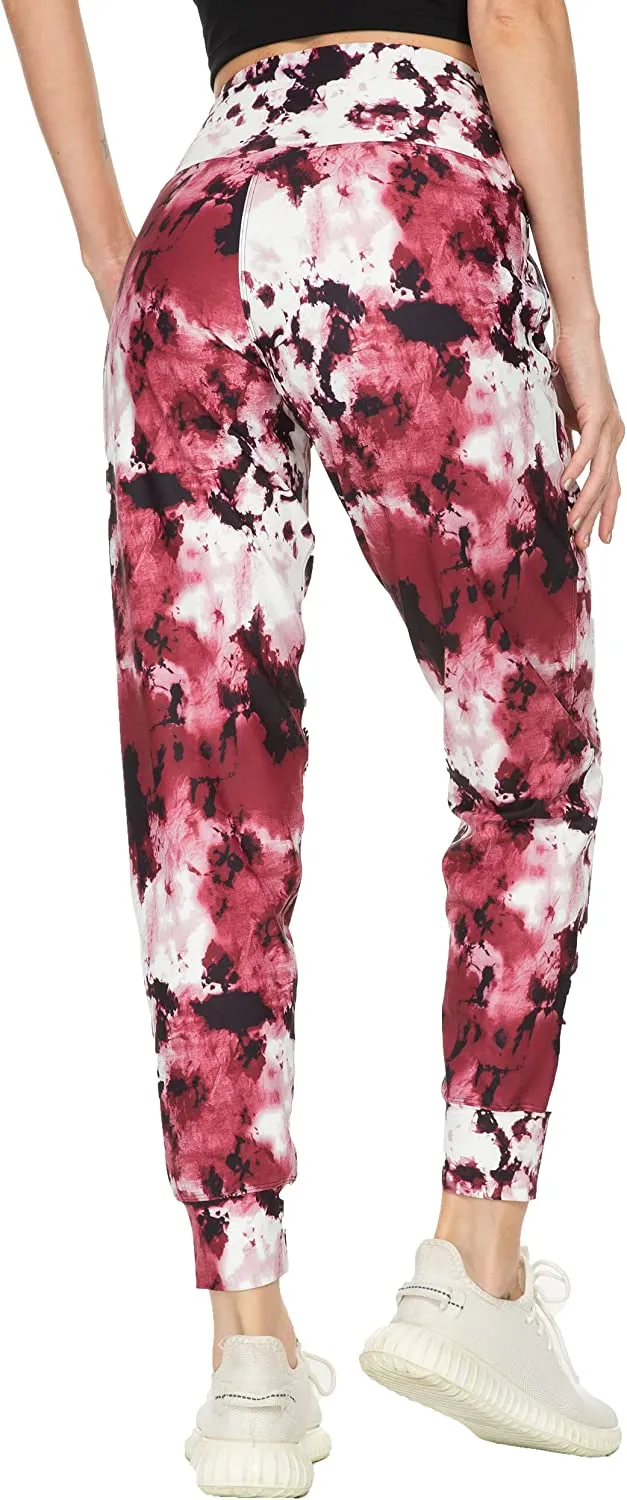 FashionSierra - Women's Joggers with Pockets High Waisted Workout Athletic Sports