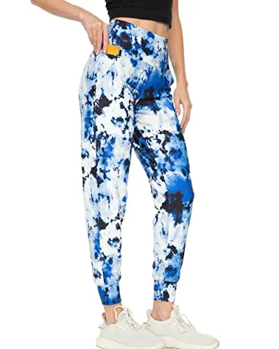 FashionSierra - Women's Joggers with Pockets High Waisted Workout Athletic Sports