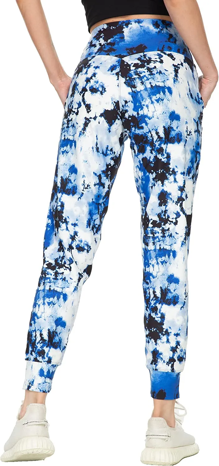 FashionSierra - Women's Joggers with Pockets High Waisted Workout Athletic Sports