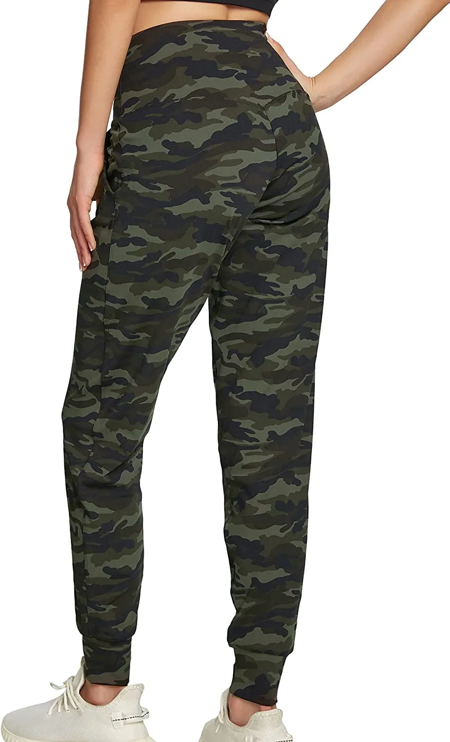 FashionSierra - Women's Joggers with Pockets High Waisted Workout Athletic Sports