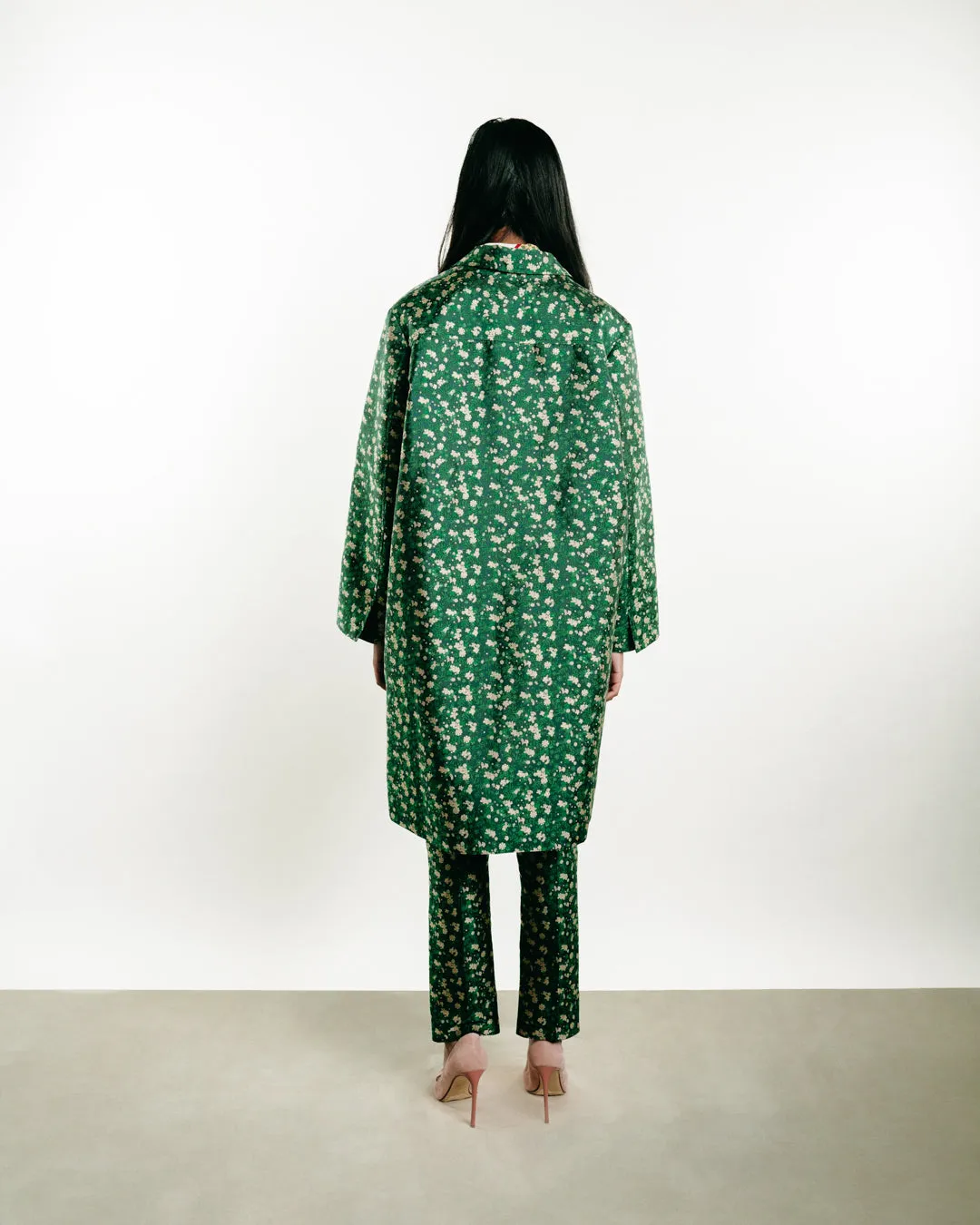 Floral Car Coat