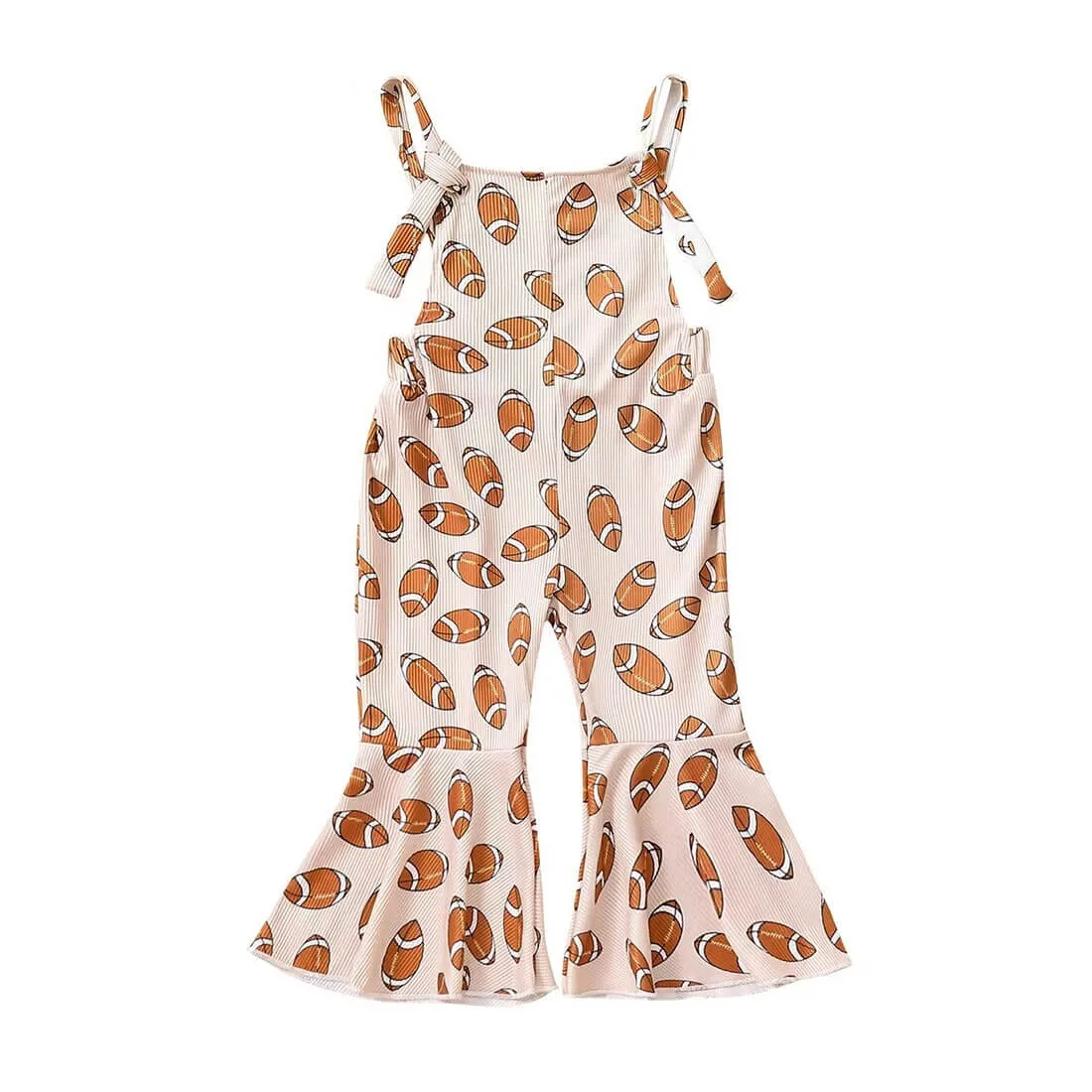 Football Flared Toddler Jumpsuit