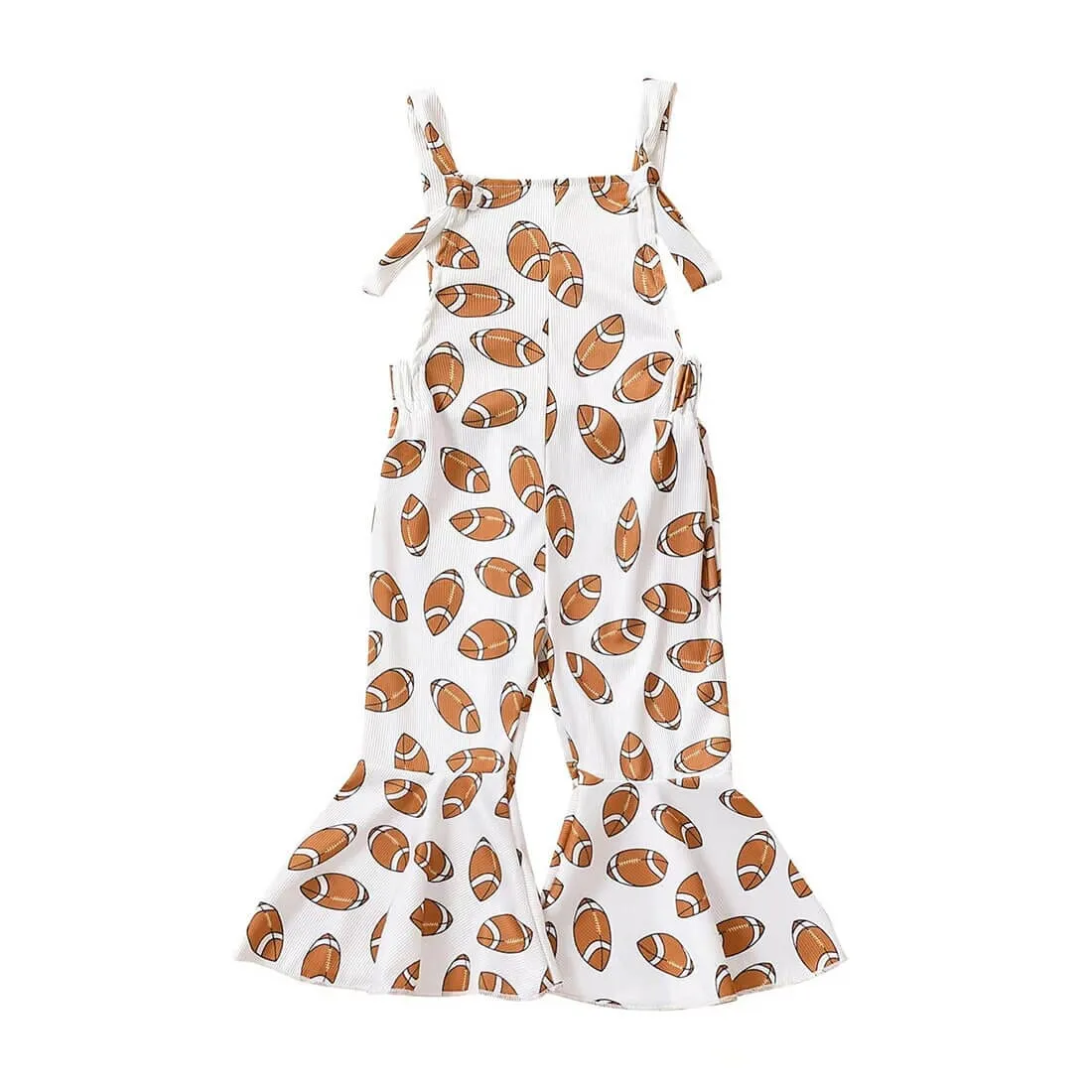 Football Flared Toddler Jumpsuit