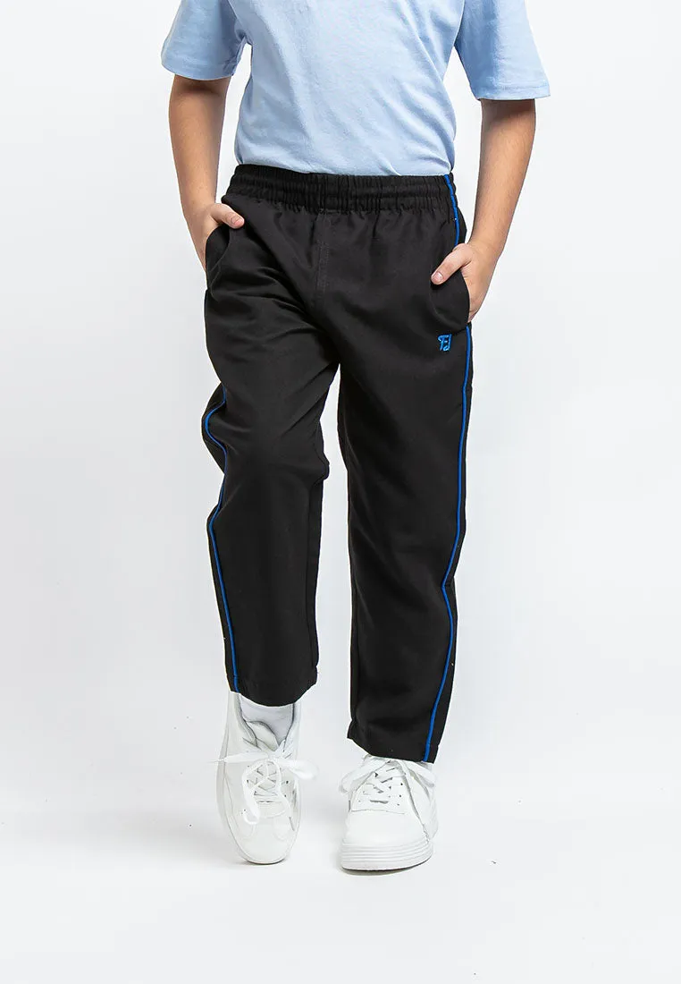 Forest Kids Unisex Boy Girl Tracksuit Kids Piping Track Bottom Kids Pants | Seluar Tracksuit Budak - FK10018