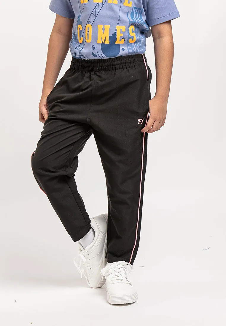 Forest Kids Unisex Boy Girl Tracksuit Kids Piping Track Bottom Kids Pants | Seluar Tracksuit Budak - FK10018