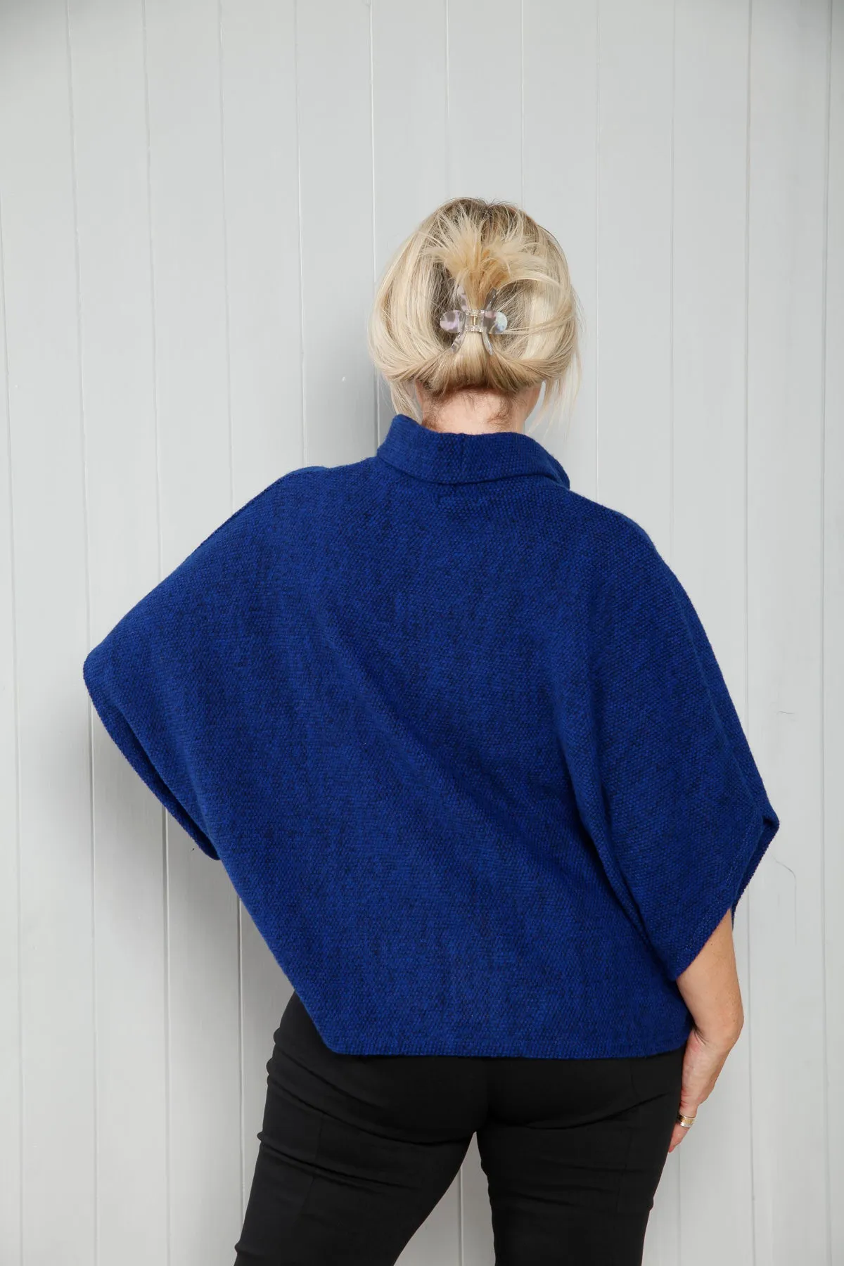 Goose Island 1165 Cowl Neck Poncho (13 Colours)