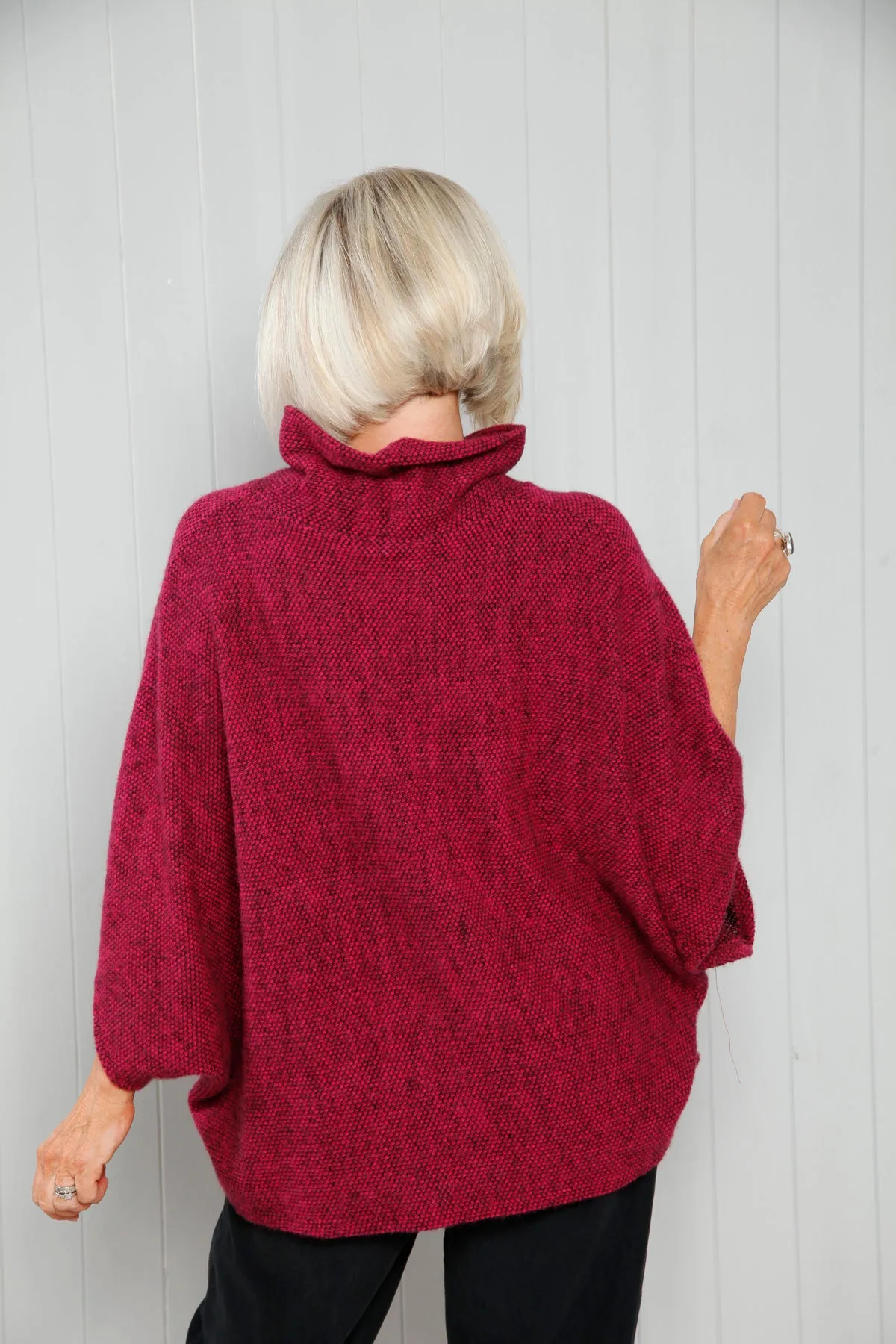 Goose Island 1165 Cowl Neck Poncho (13 Colours)