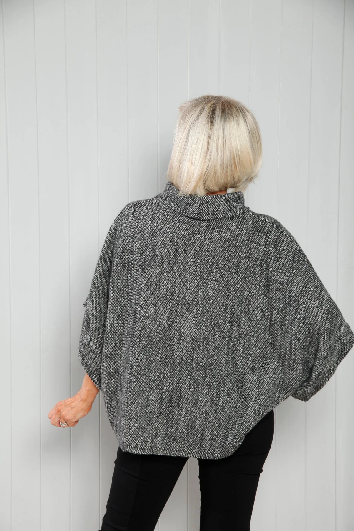 Goose Island 1165 Cowl Neck Poncho (13 Colours)