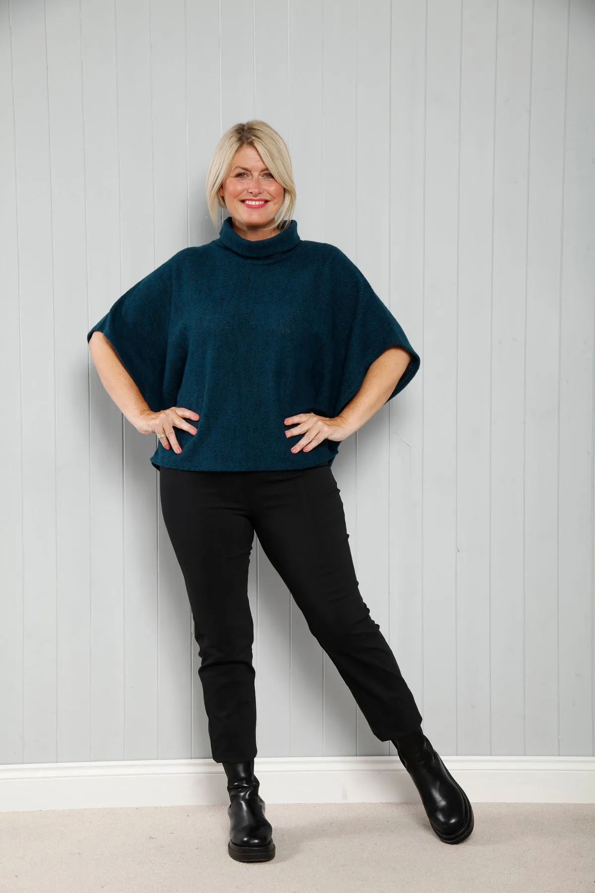Goose Island 1165 Cowl Neck Poncho (13 Colours)