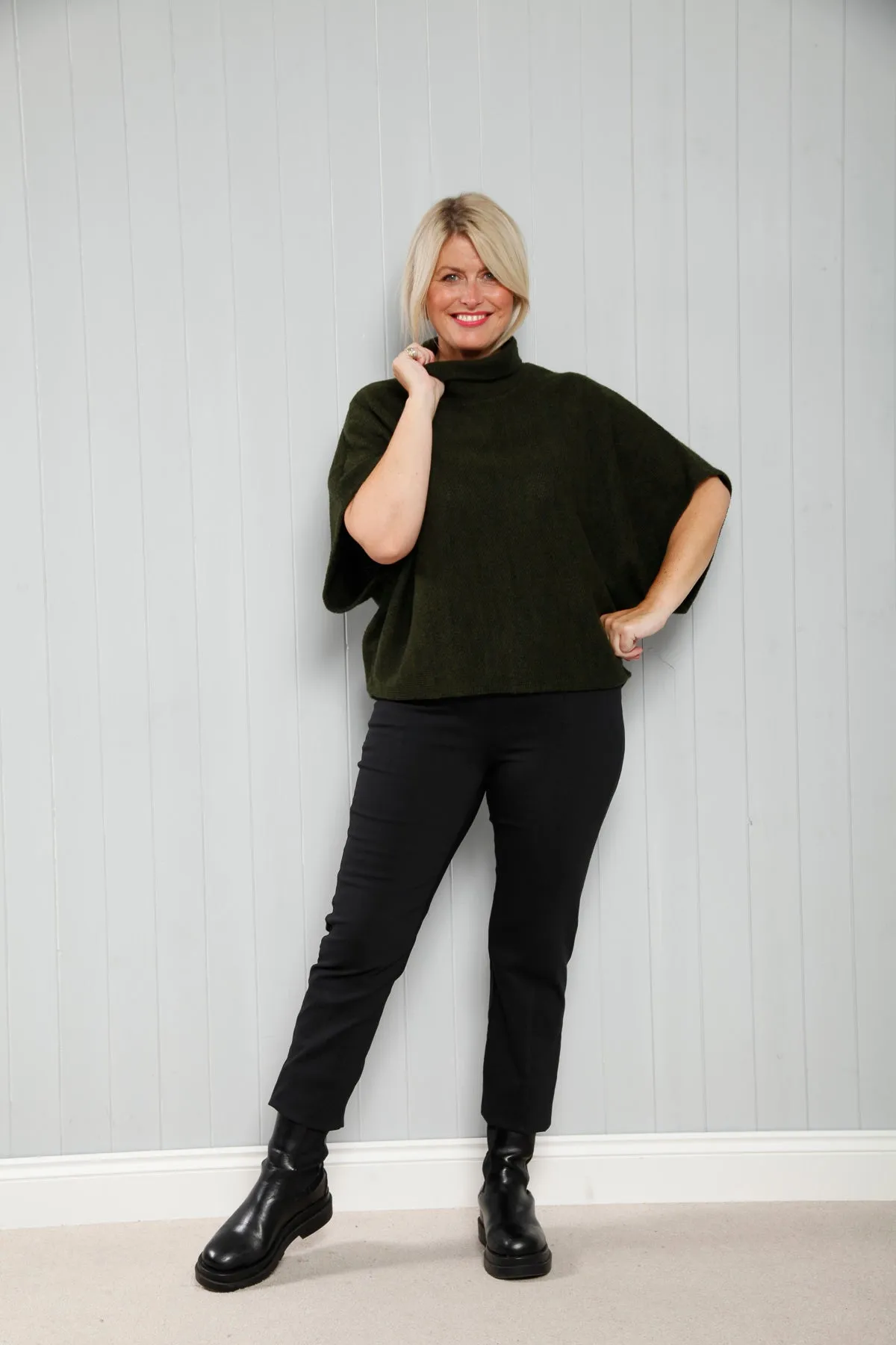 Goose Island 1165 Cowl Neck Poncho (13 Colours)