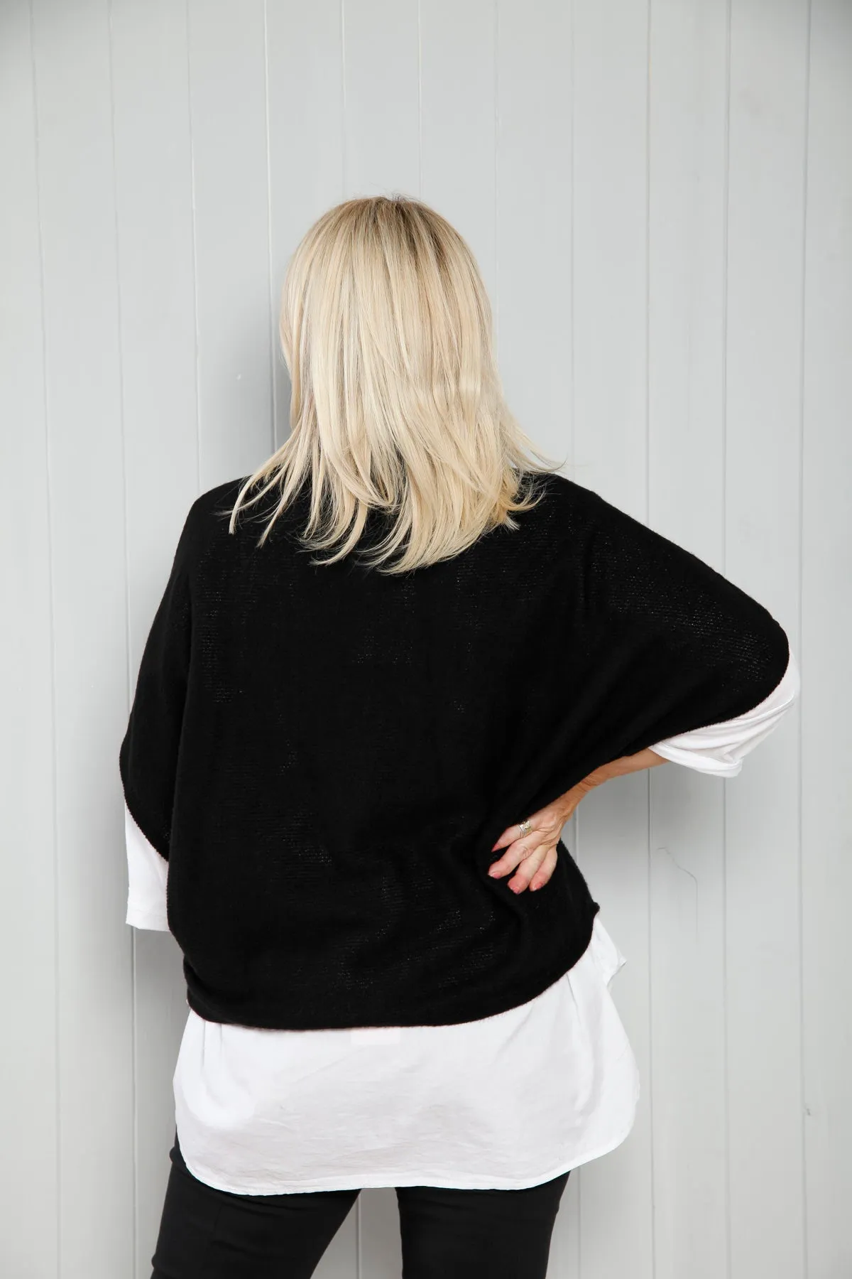 Goose Island 1165 Cowl Neck Poncho (13 Colours)