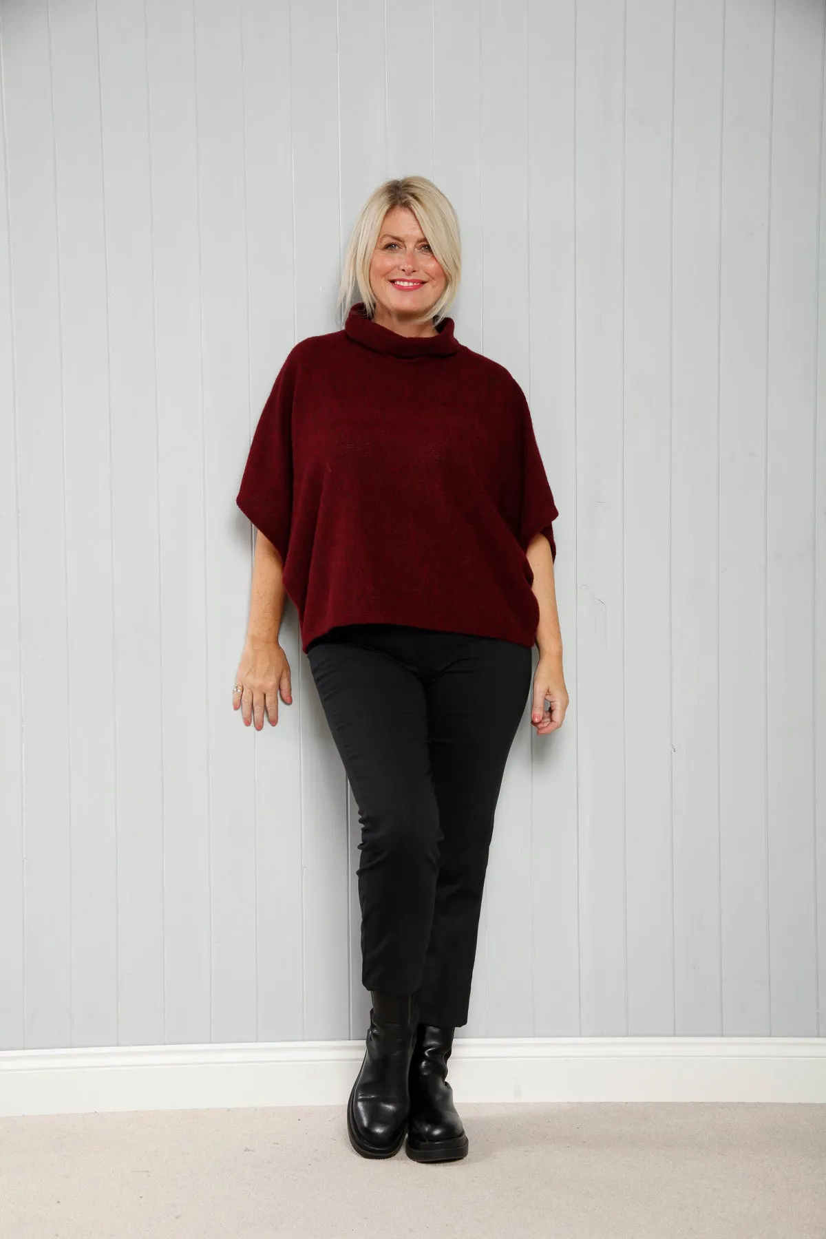 Goose Island 1165 Cowl Neck Poncho (13 Colours)