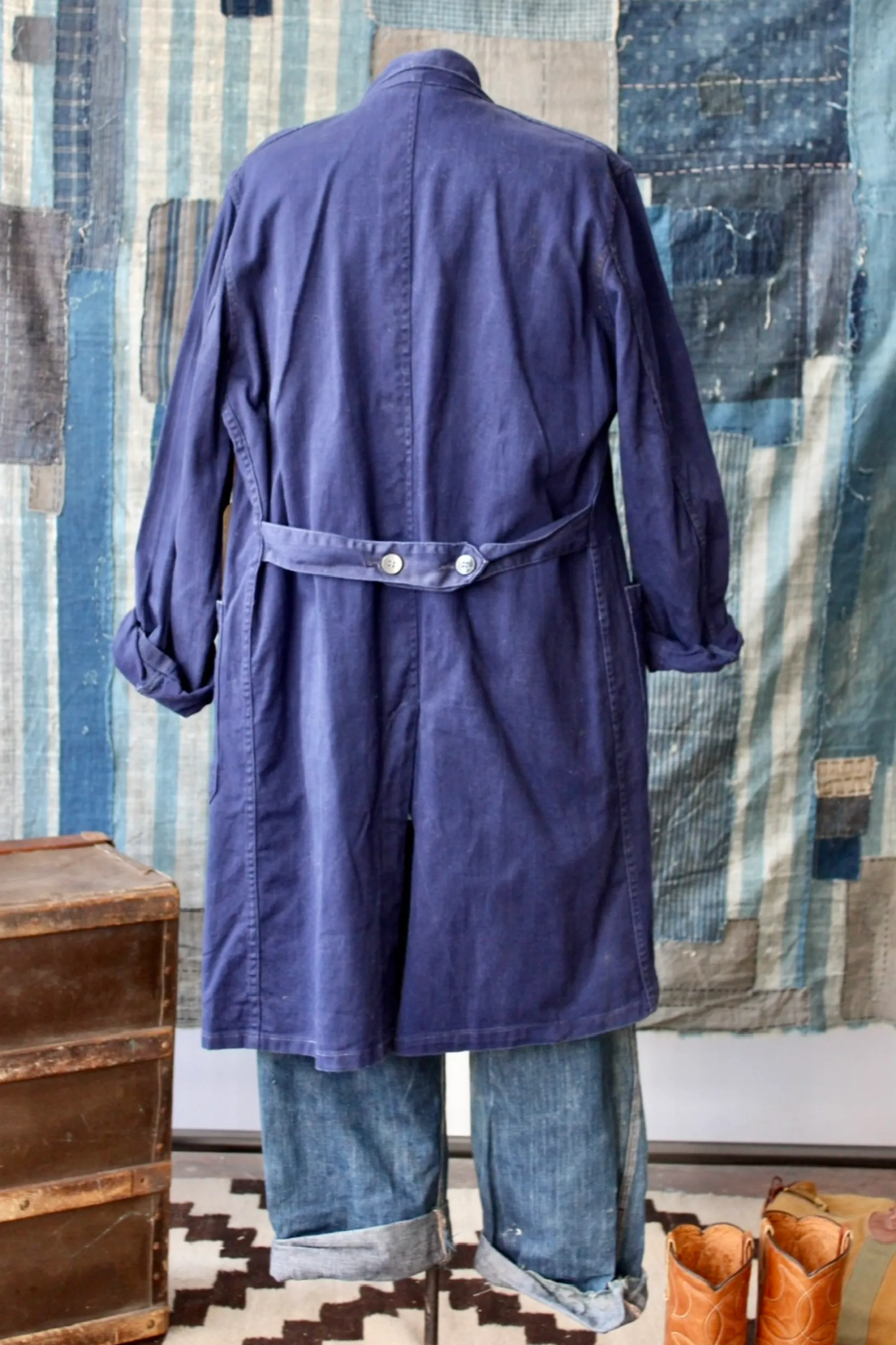 HF182 Vintage French Duster selected by The Highlands Foundry