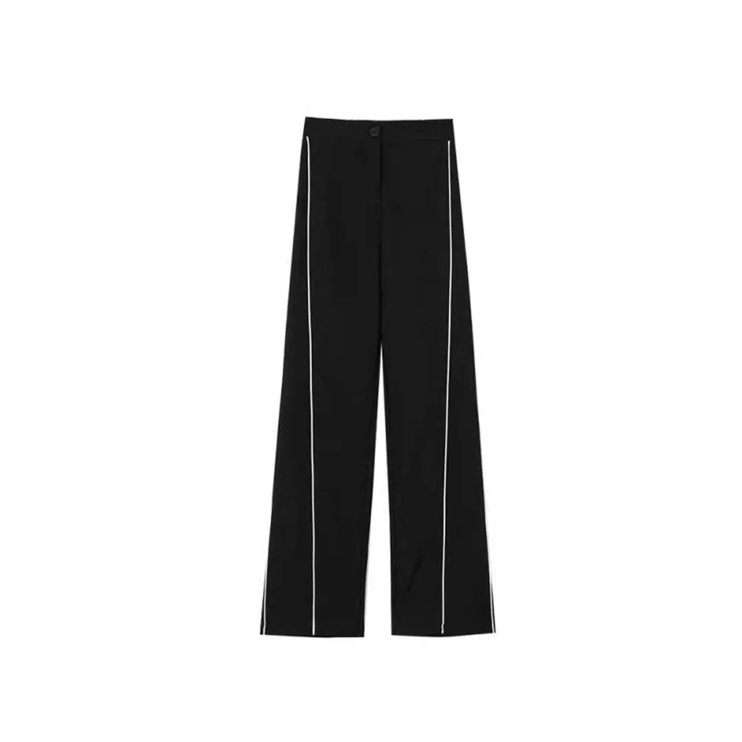 High waist loose casual pant