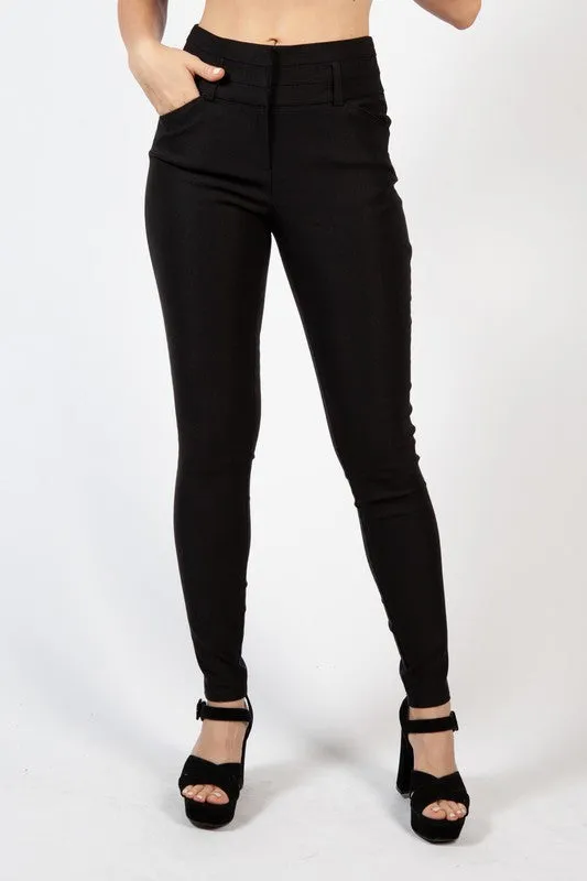 High Waist Skinny Millenium Pants