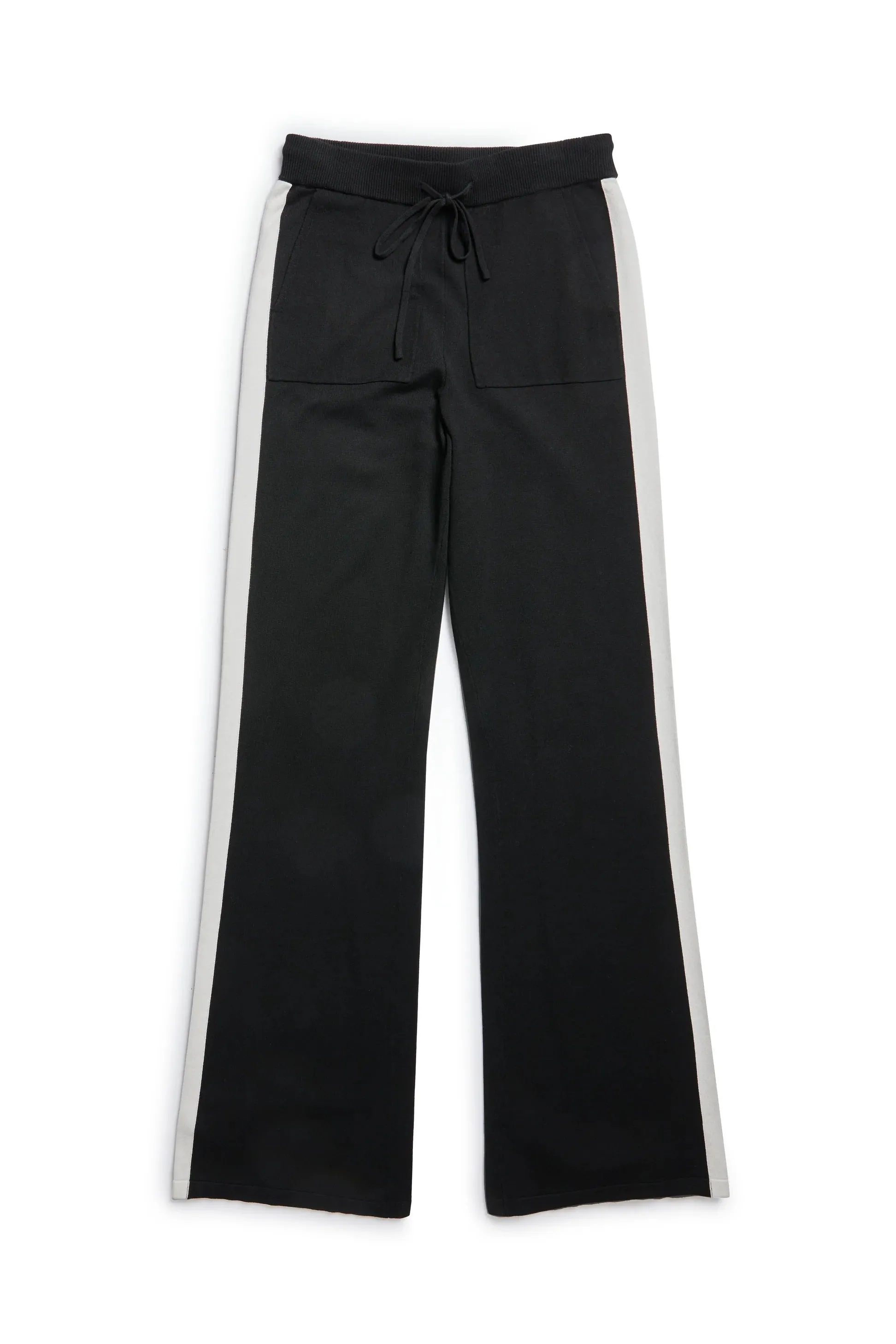 Holland Cooper Macy Knitted Joggers in Black