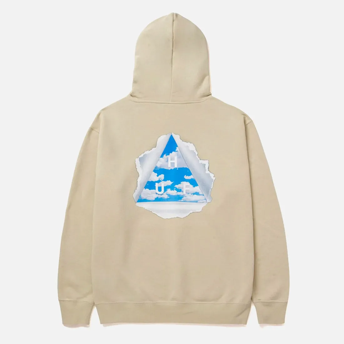HUF Tear You A New One Hood - Sand