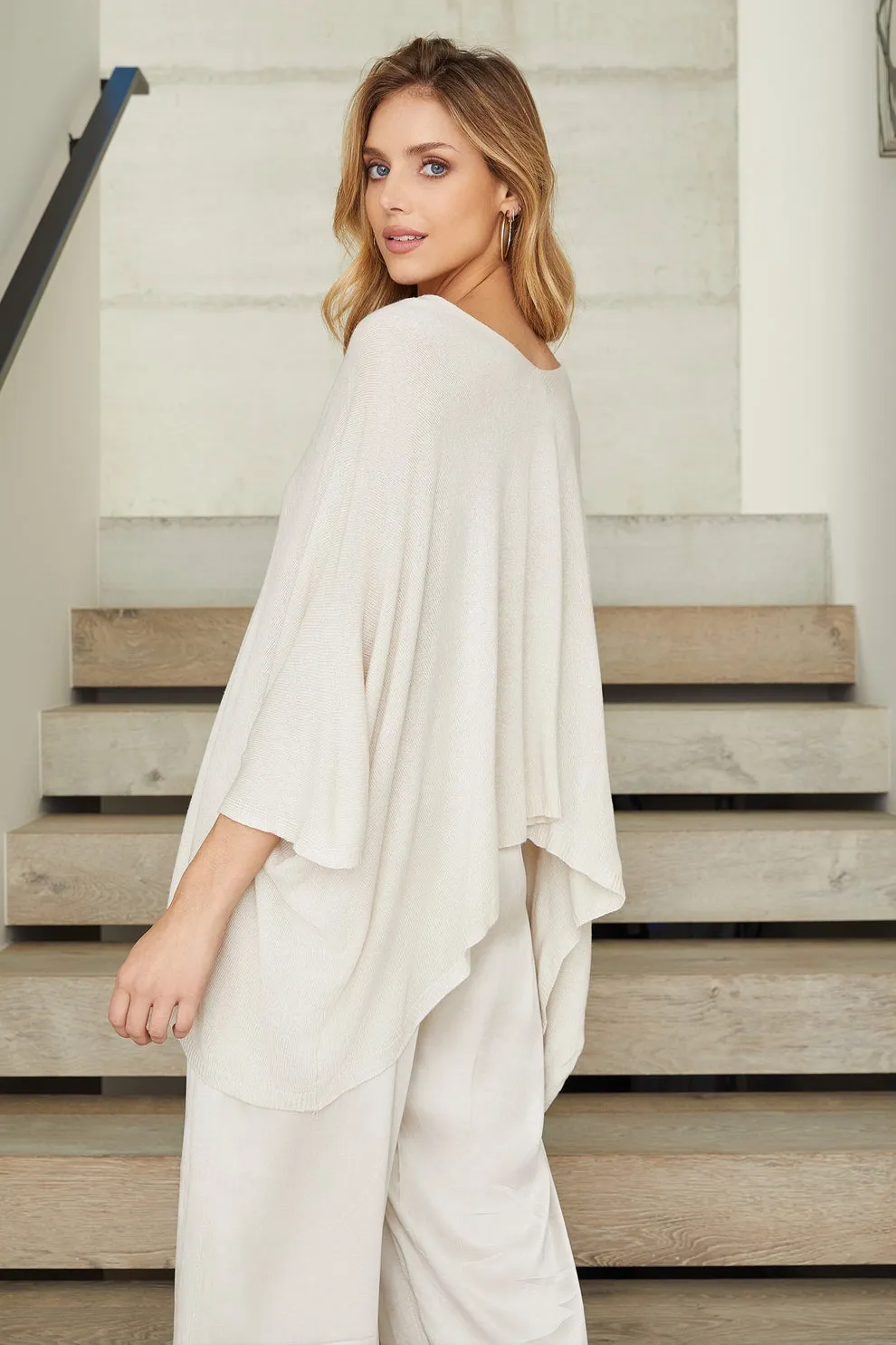 Italian Light Weight Drapey Top