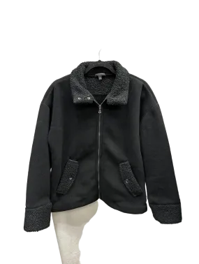 Jacket Faux Fur & Sherpa By Banana Republic  Size: M