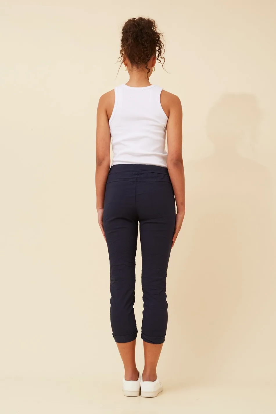 JANJA SOLID JOGGER PANTS