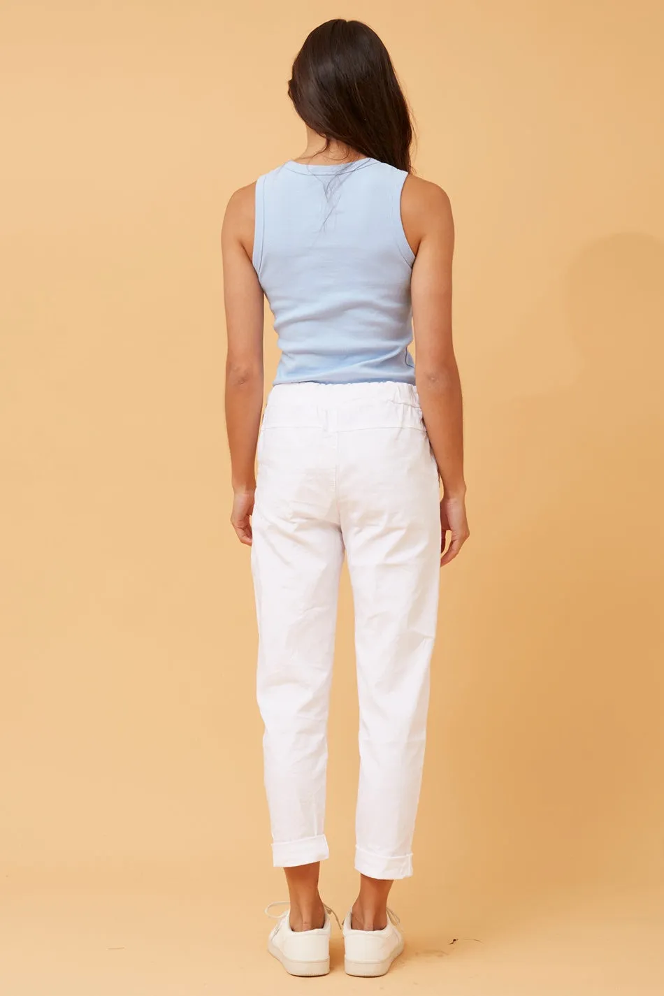 JANJA SOLID JOGGER PANTS