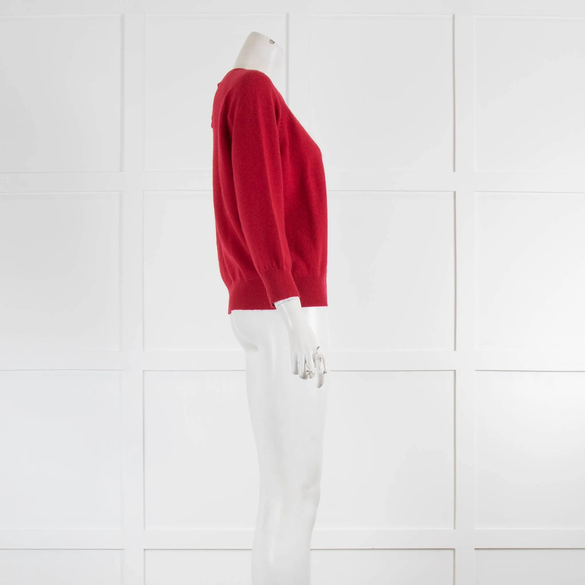 Jumper 1234 Red Cashmere Jumper