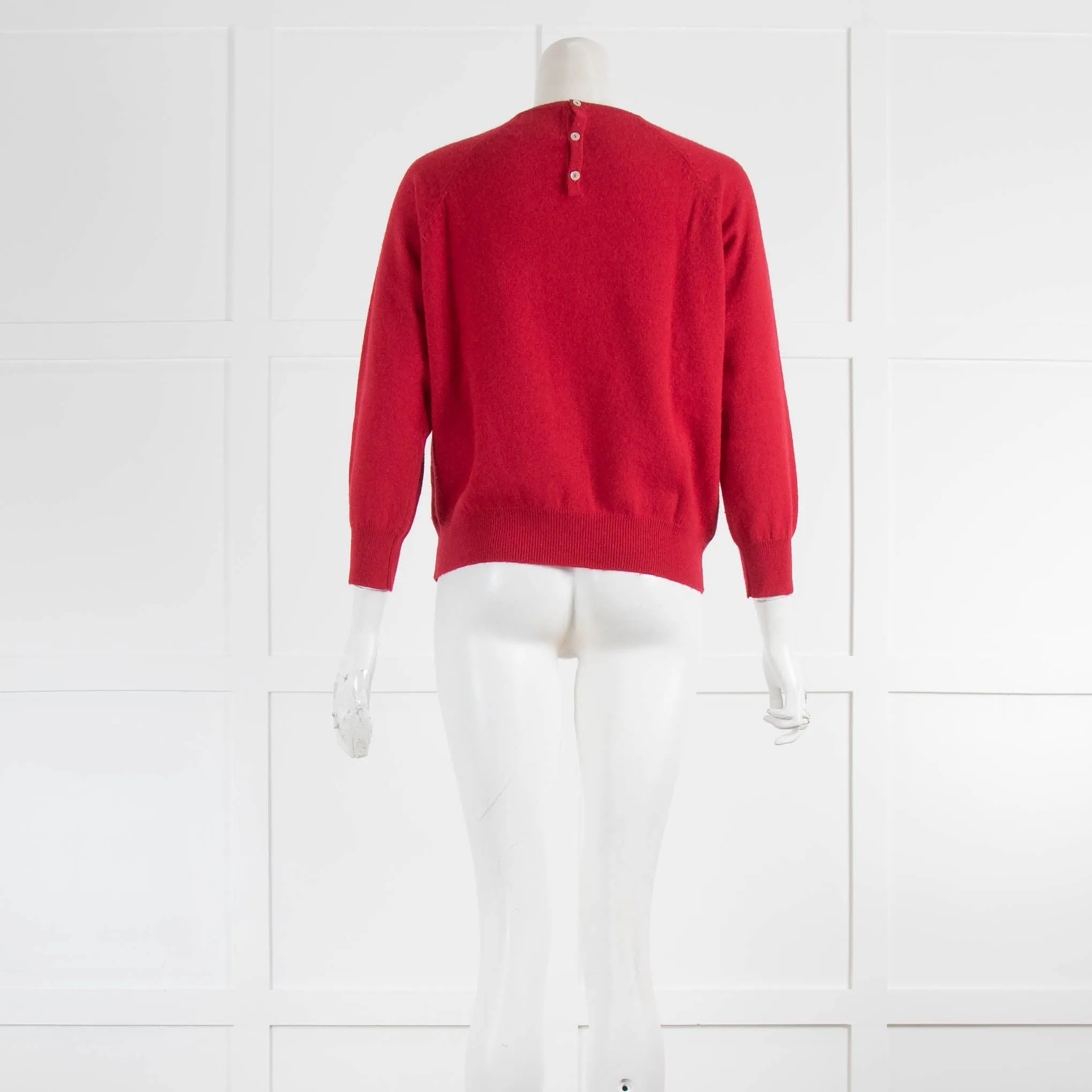 Jumper 1234 Red Cashmere Jumper
