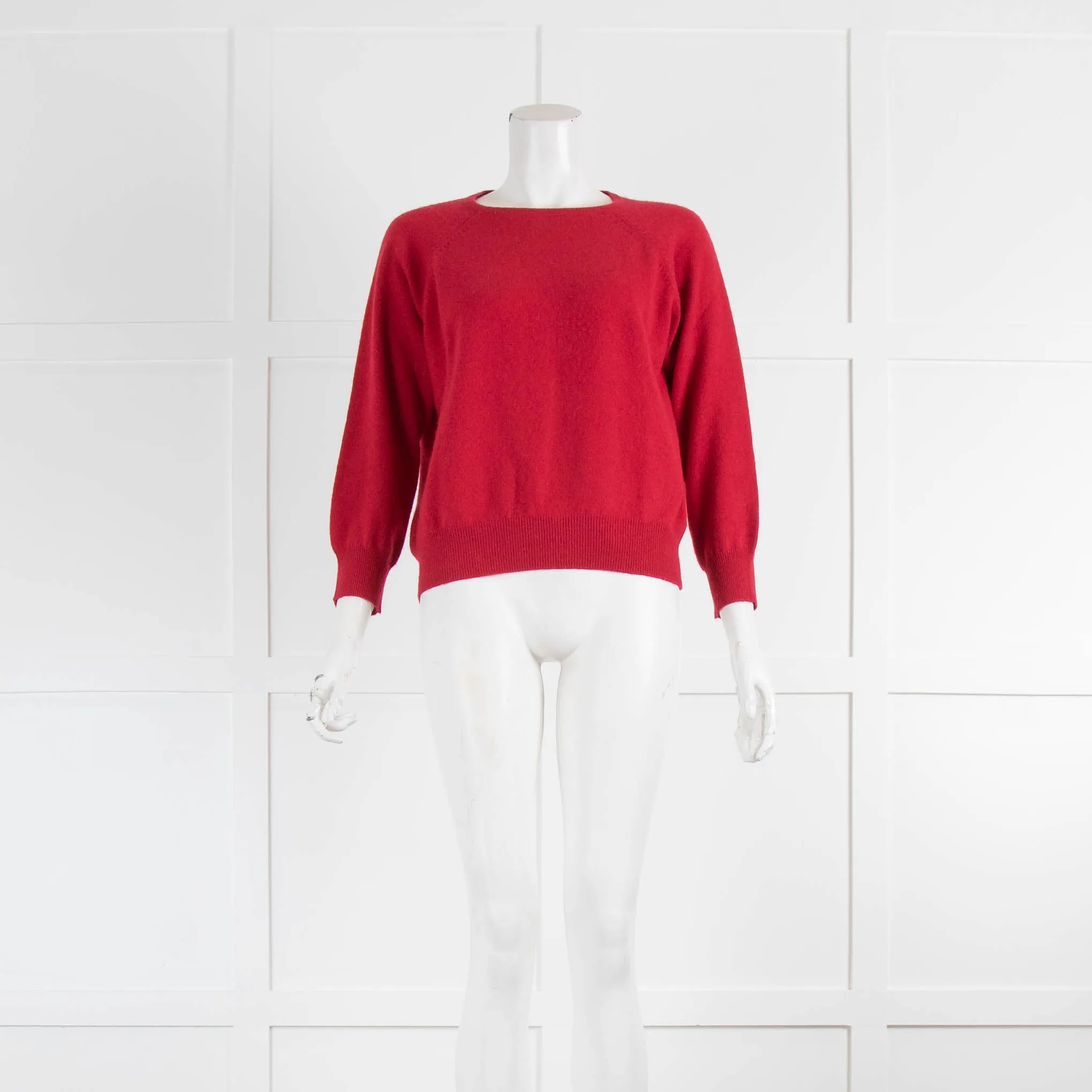 Jumper 1234 Red Cashmere Jumper