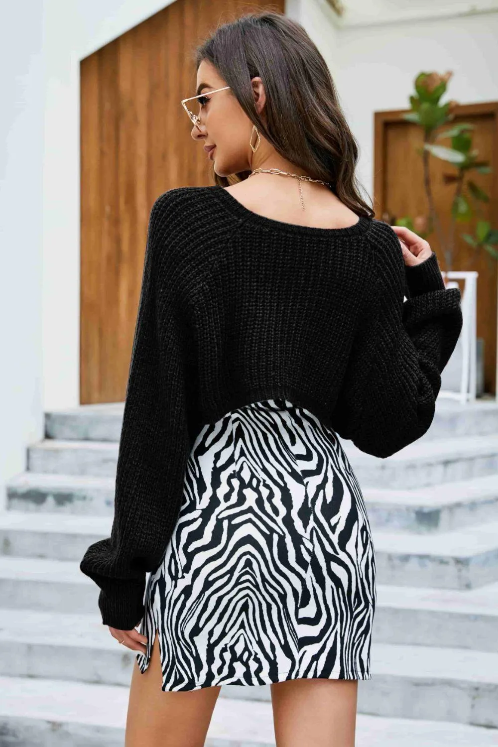 Latest Glam Cropped Poncho