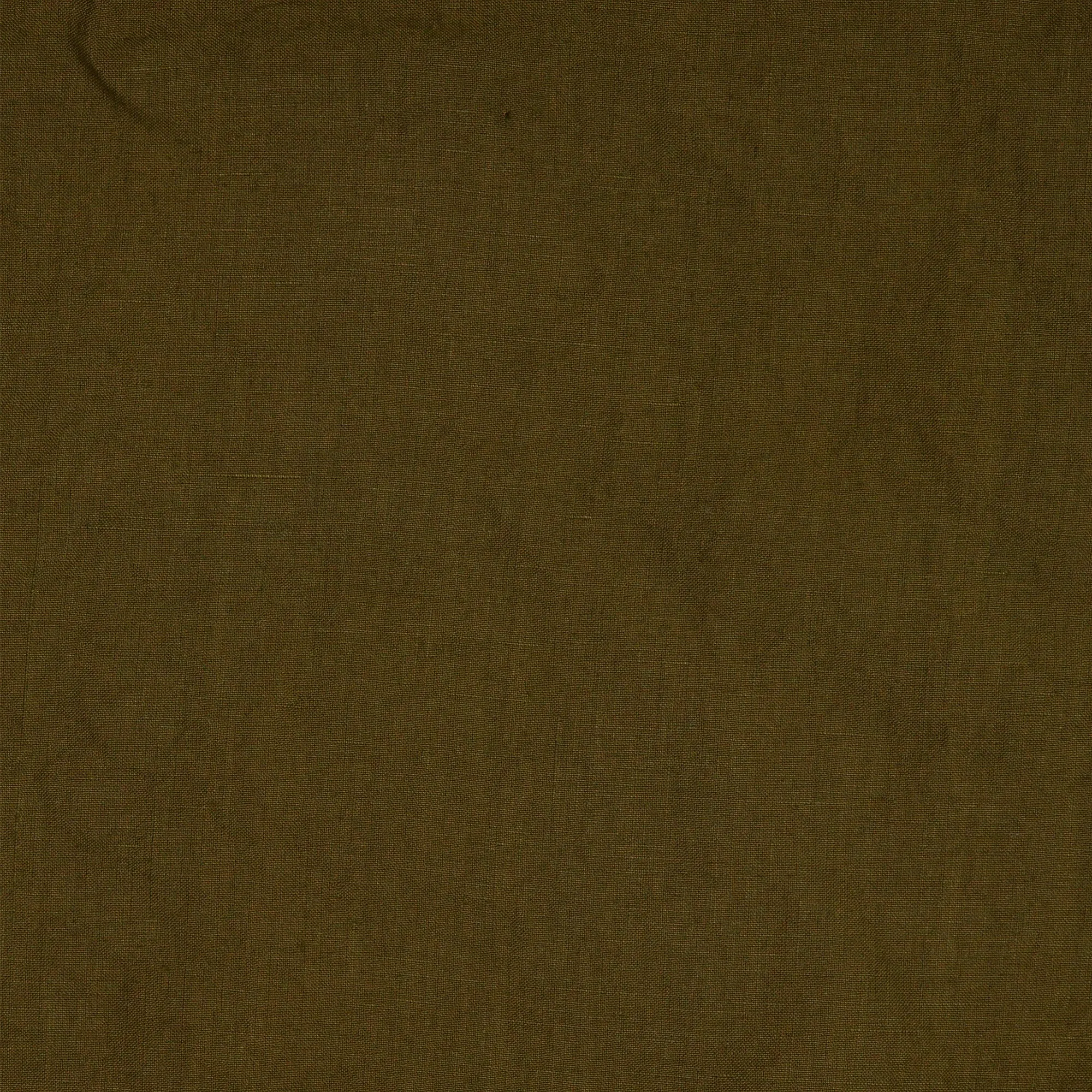 Linen joggers green olive - Gael