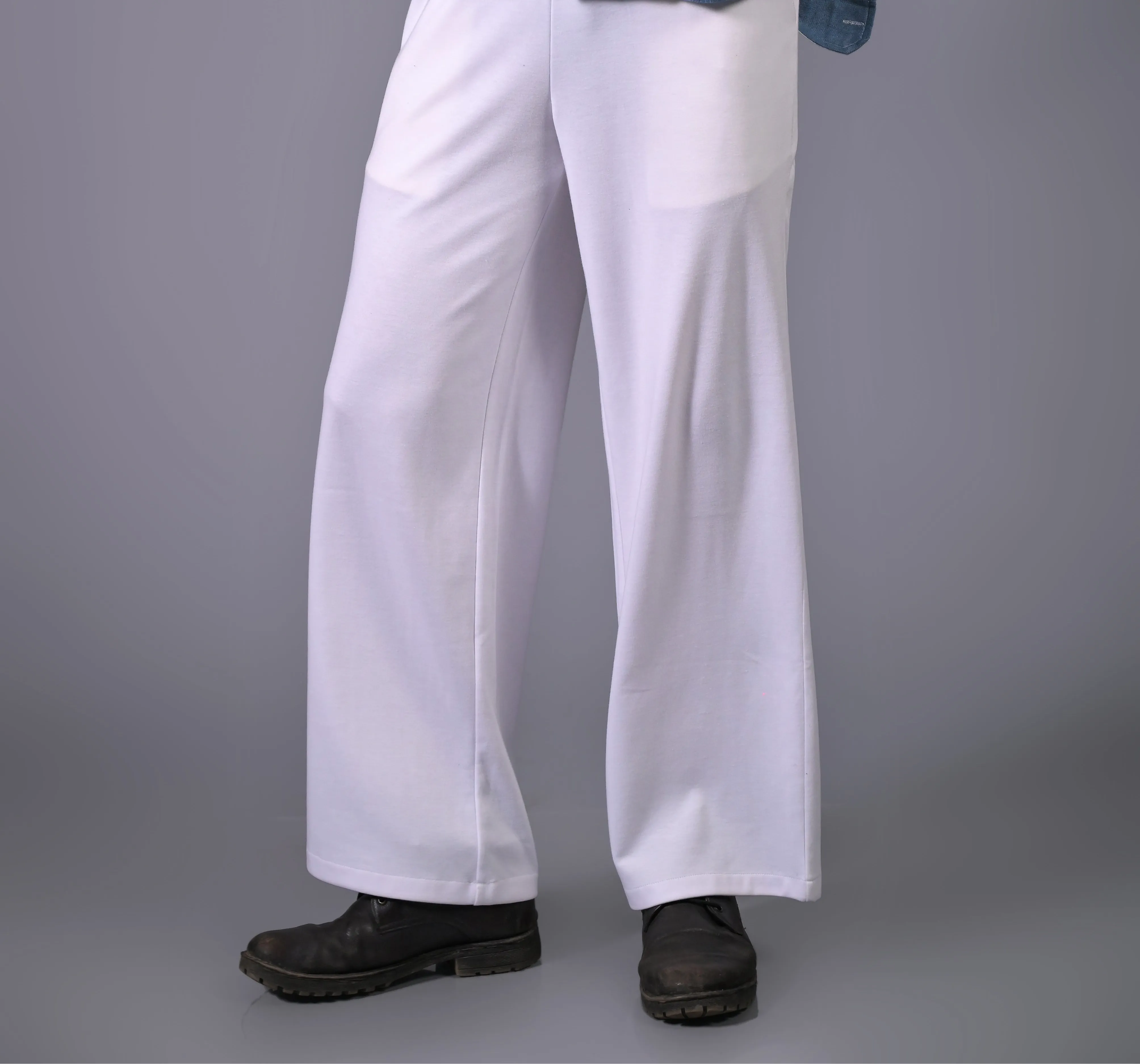 Liquid Tee - Relaxed Fit with Joggers - 'White' Co-ord Set