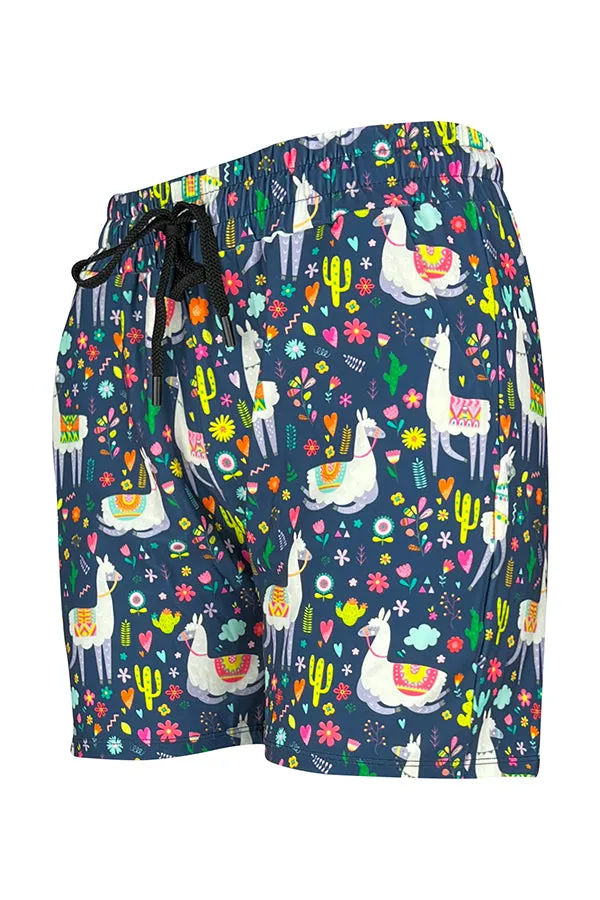 Llamas At Leisure Jogger Shorts