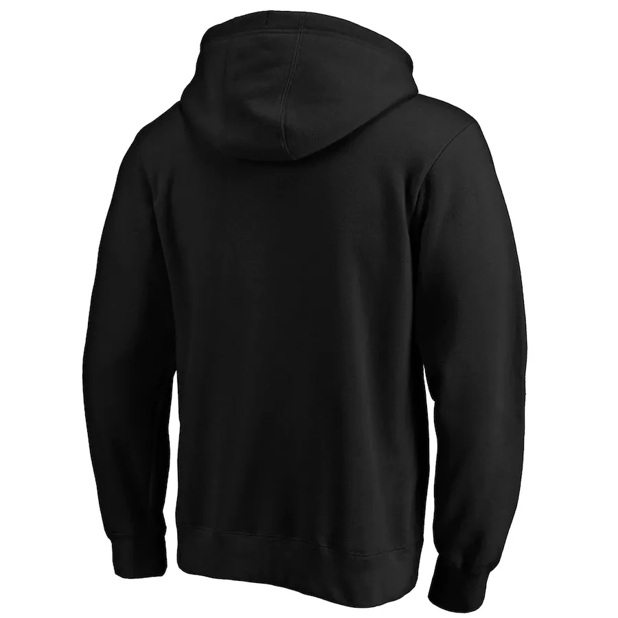 Los Angeles Lakers Fanatics Branded Icon Primary Logo Fitted Pullover Hoodie - Black
