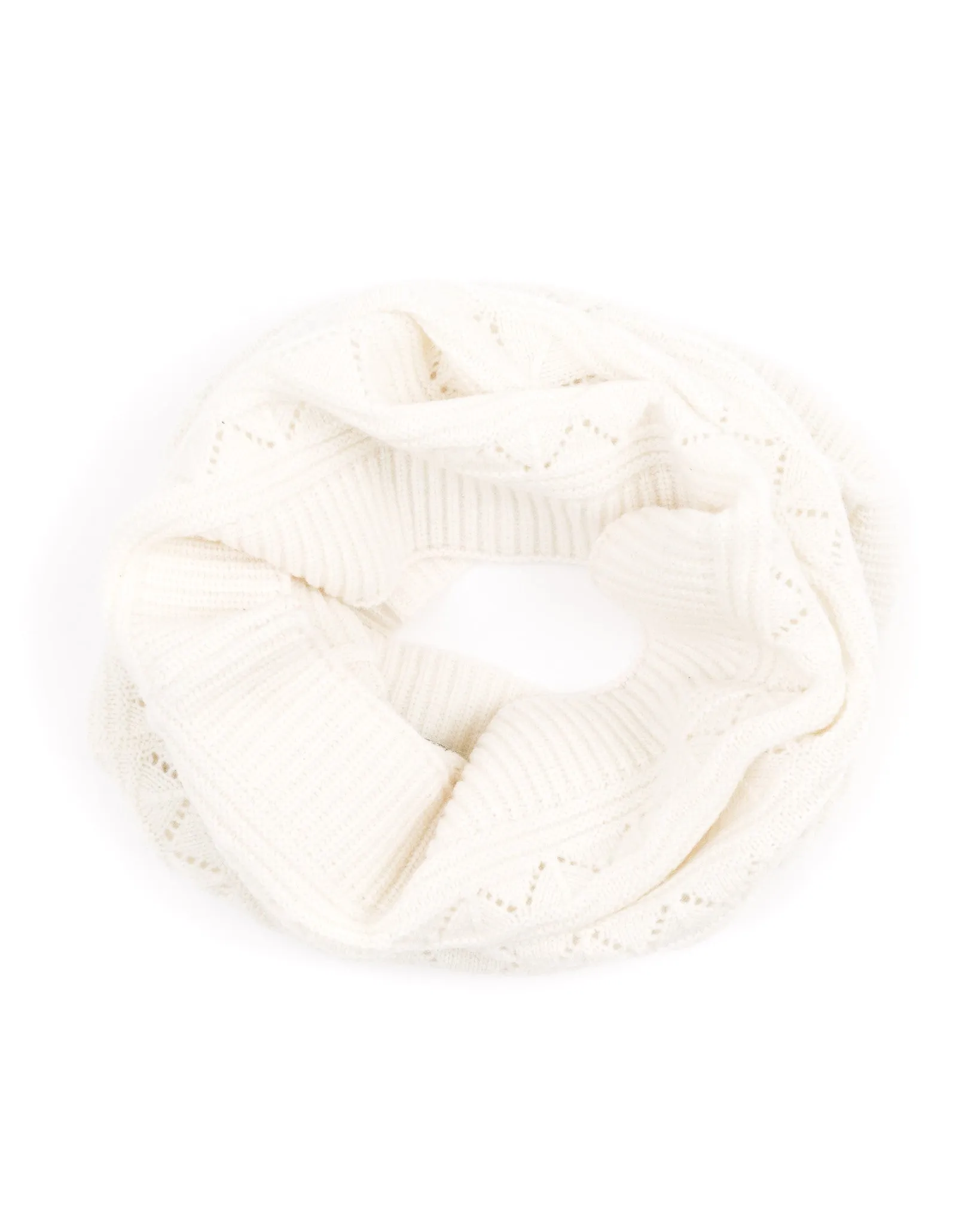 Magnus Pointelle Infinity Scarf