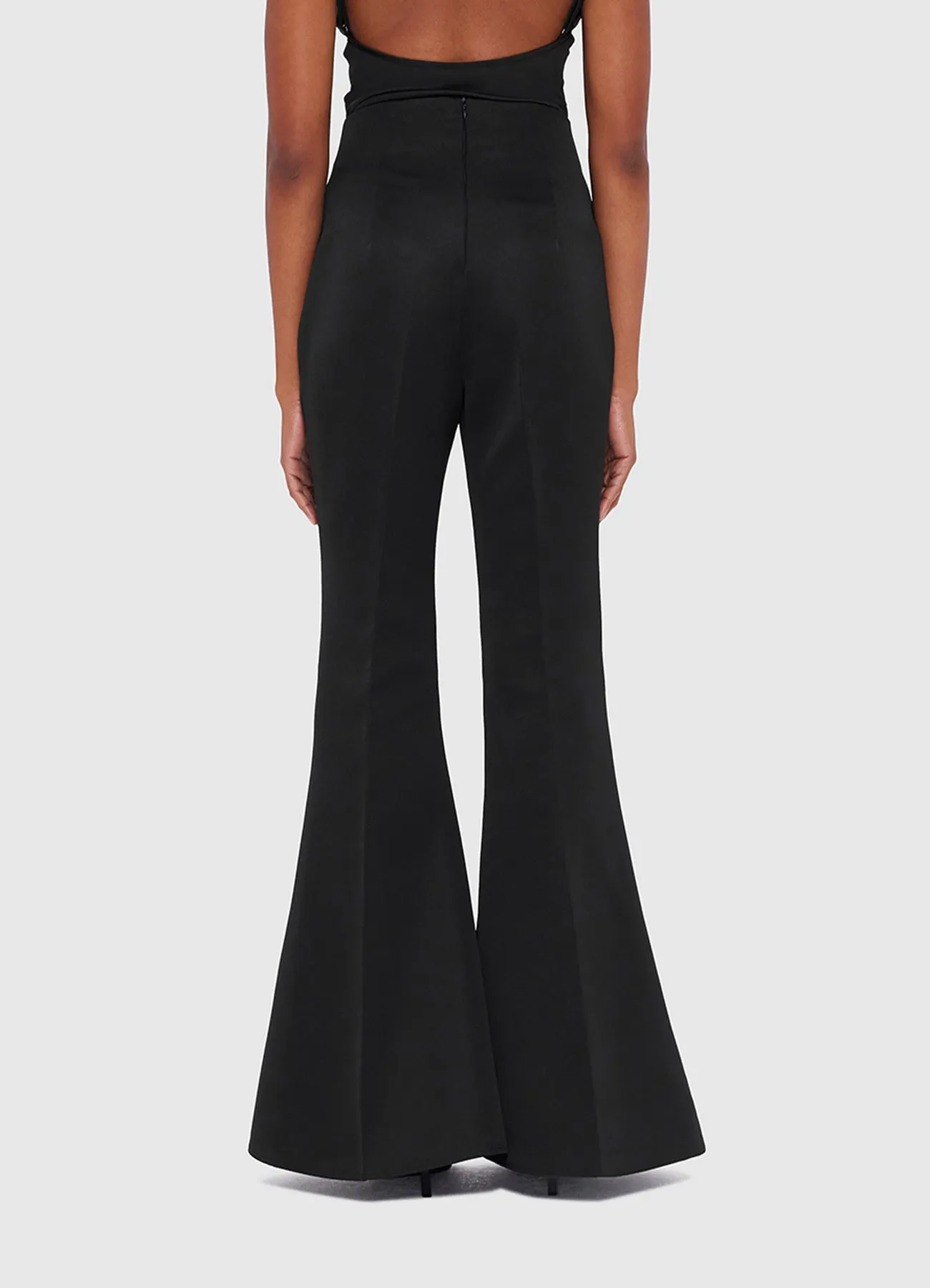 Maya Flared Pants - Ebony