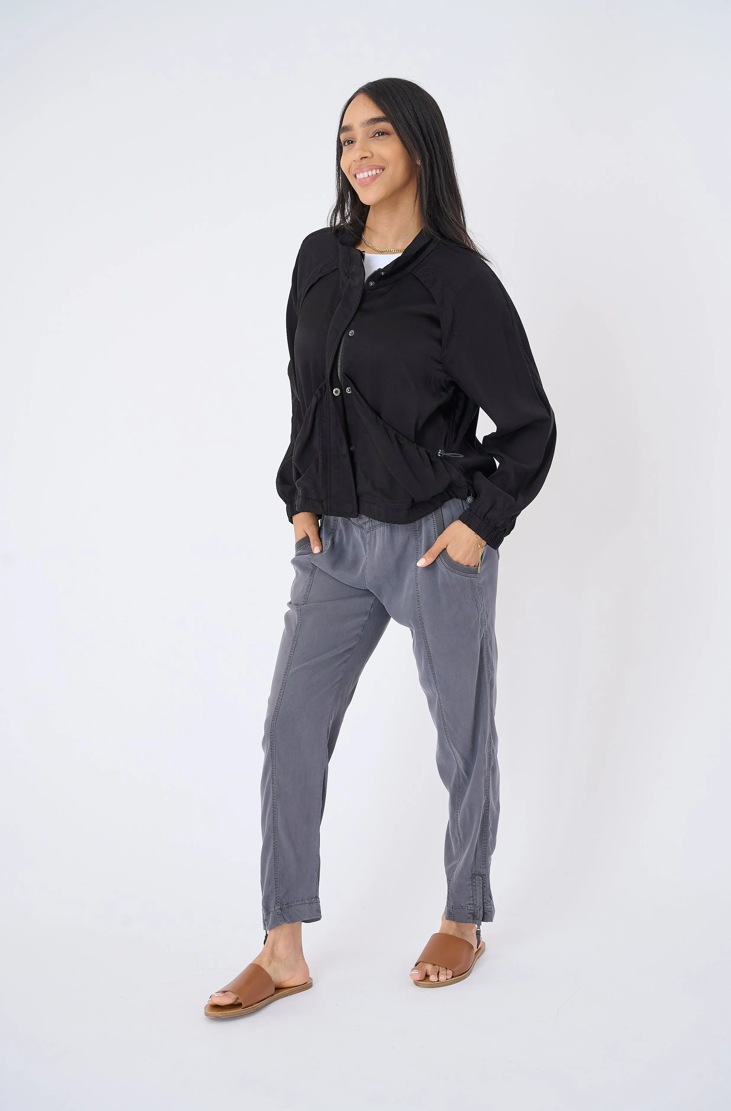 Melody Stretch Cupro Jogger