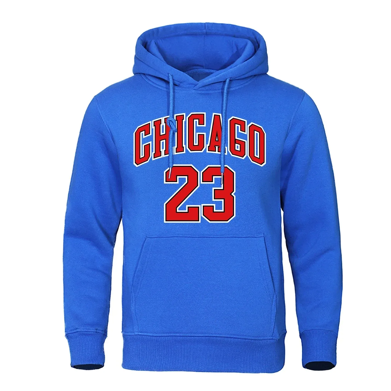 Men's Chicago 23 Hip Hop Fleece Hoodie