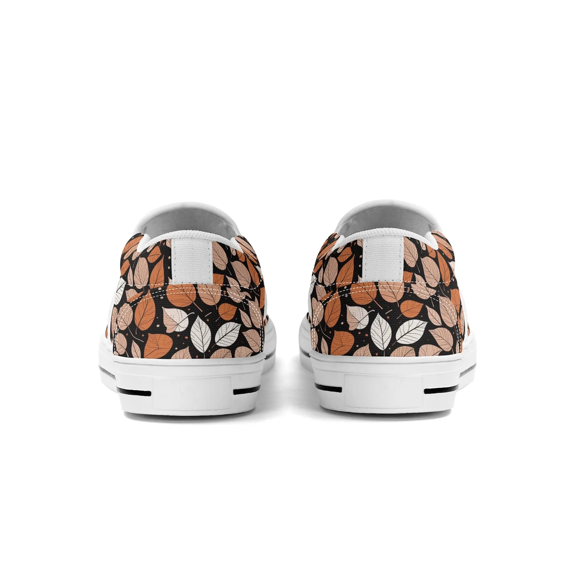 Mens Dark Leaves Rubber Slip On Shoes