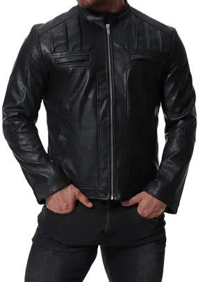 Mens Henry Cavill Real Leather Biker Style Jackets for Autumn Winter | Mens Leather Jacket