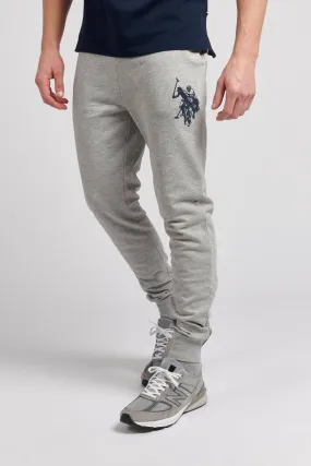 Mens Large Logo Joggers in Vintage Grey Heather