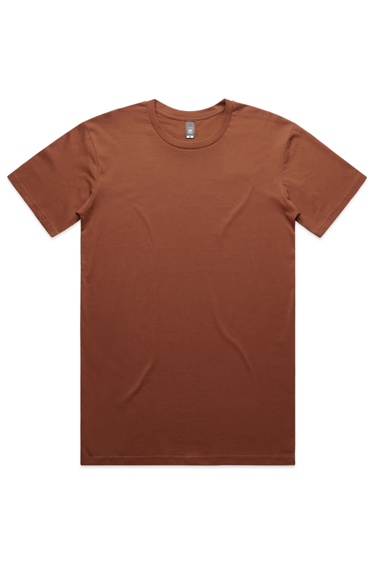 Mens staple tee-Clay