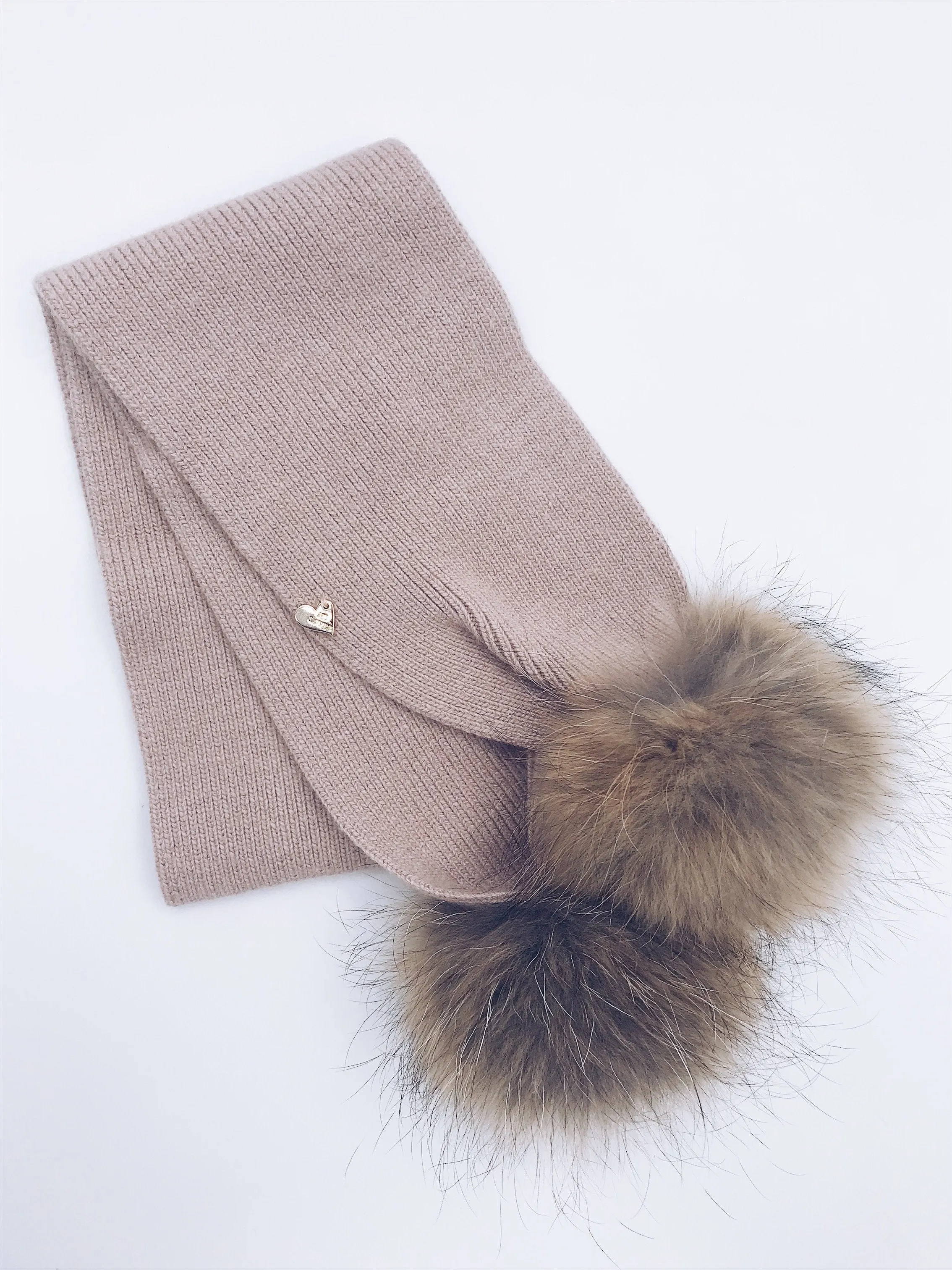 MI LOVES Signature Kids  Angora Scarf(ALL COLOURS)