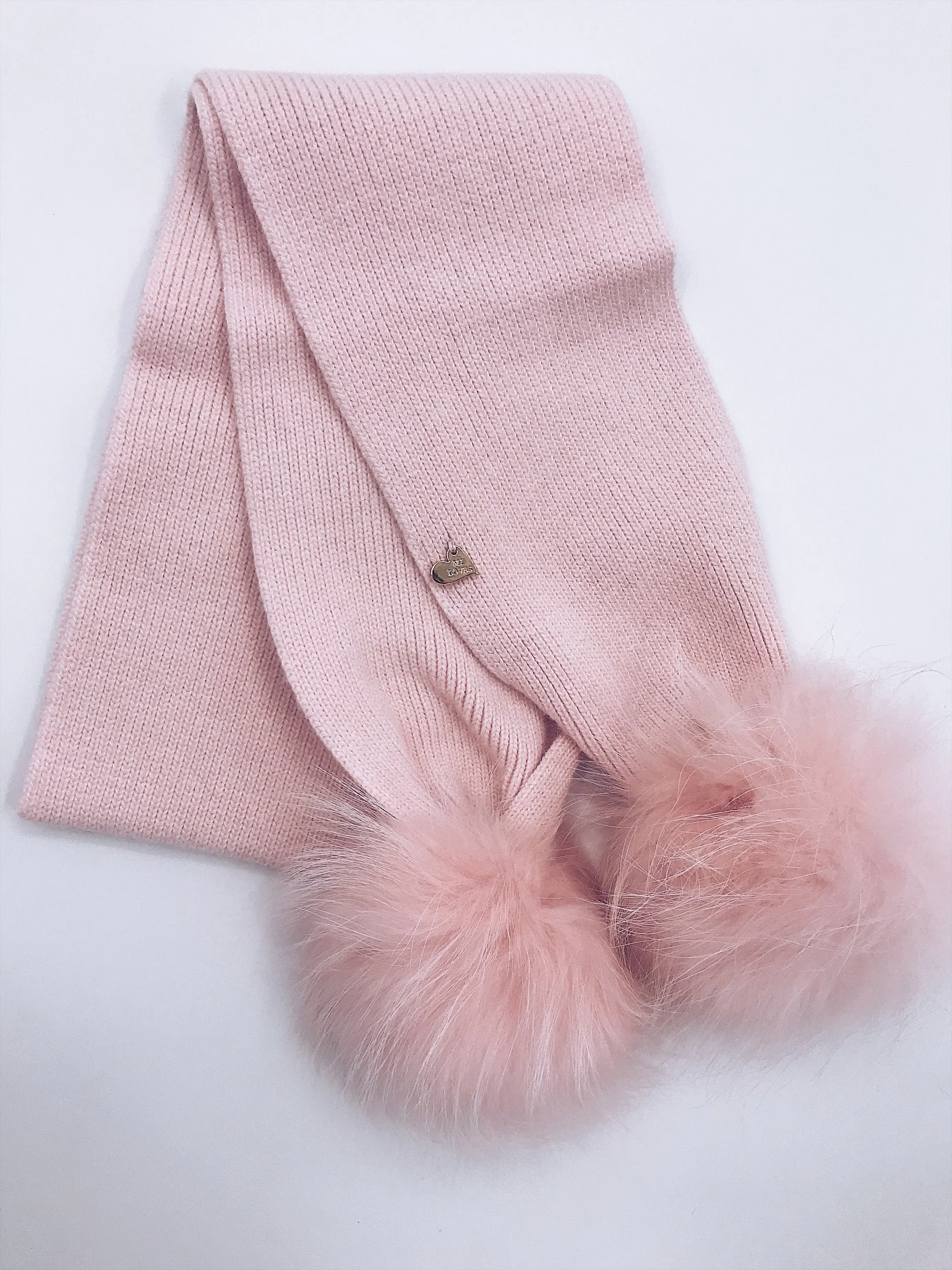 MI LOVES Signature Kids  Angora Scarf(ALL COLOURS)