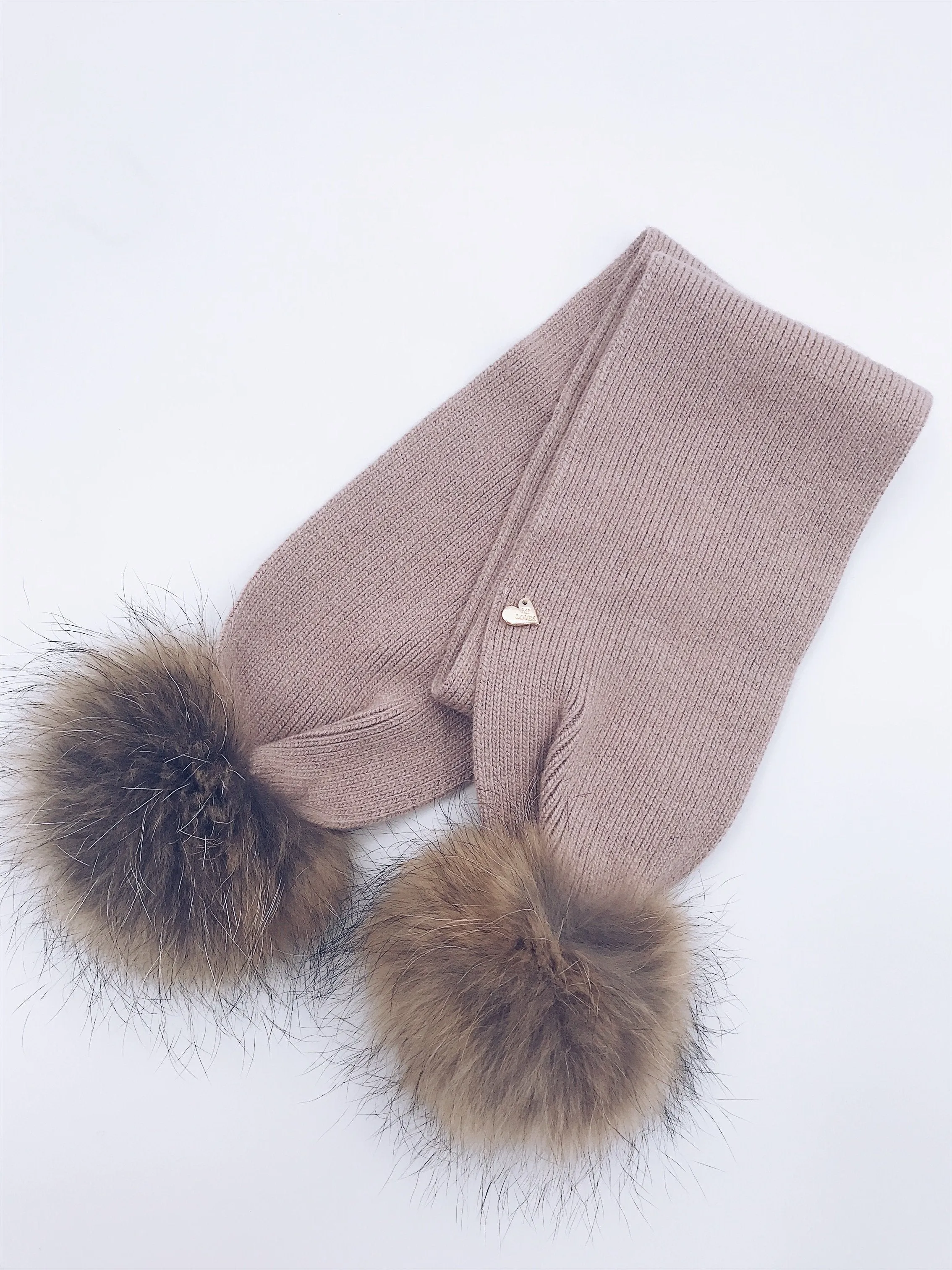 MI LOVES Signature Kids  Angora Scarf(ALL COLOURS)