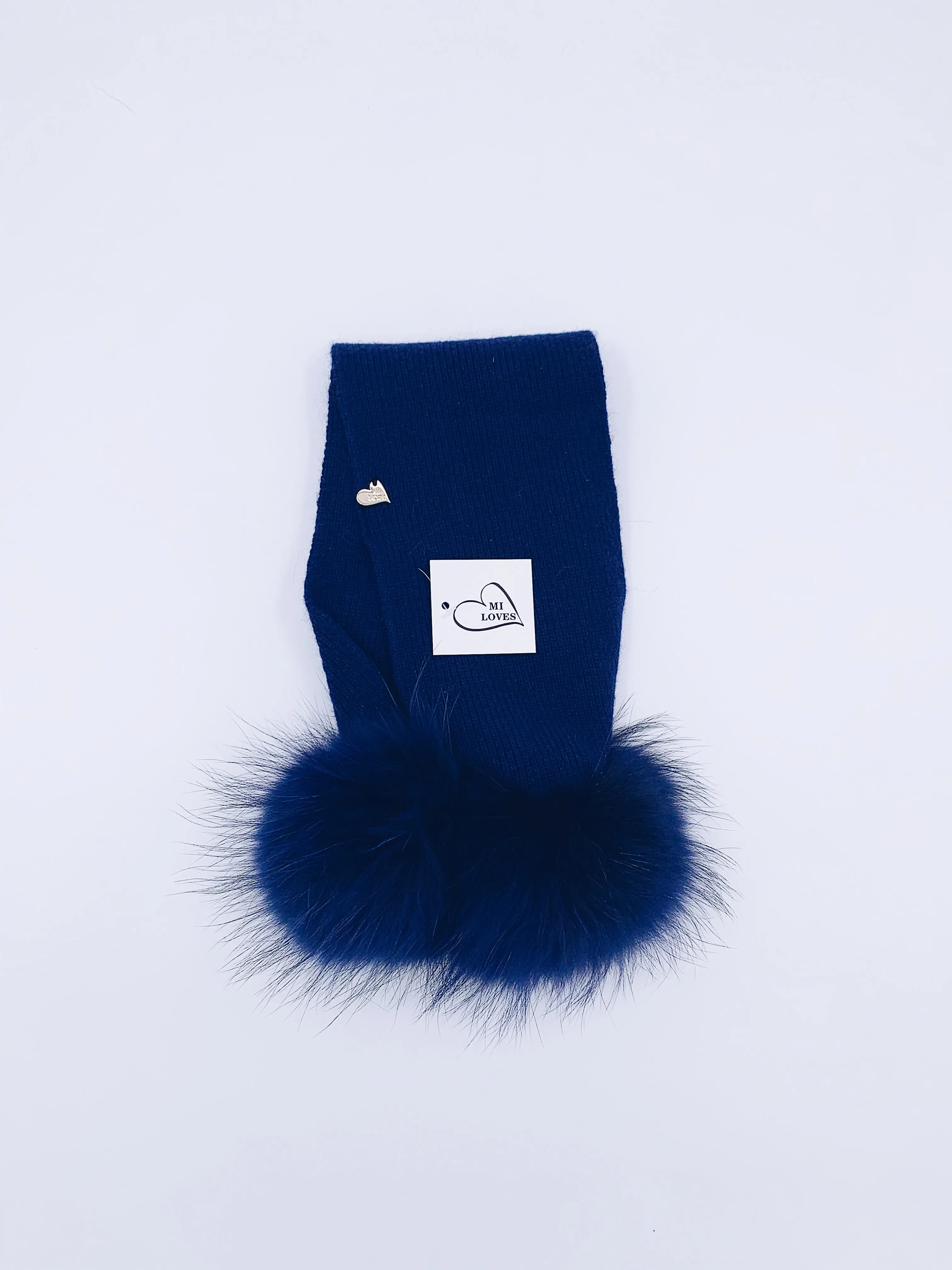 MI LOVES Signature Kids  Angora Scarf(ALL COLOURS)