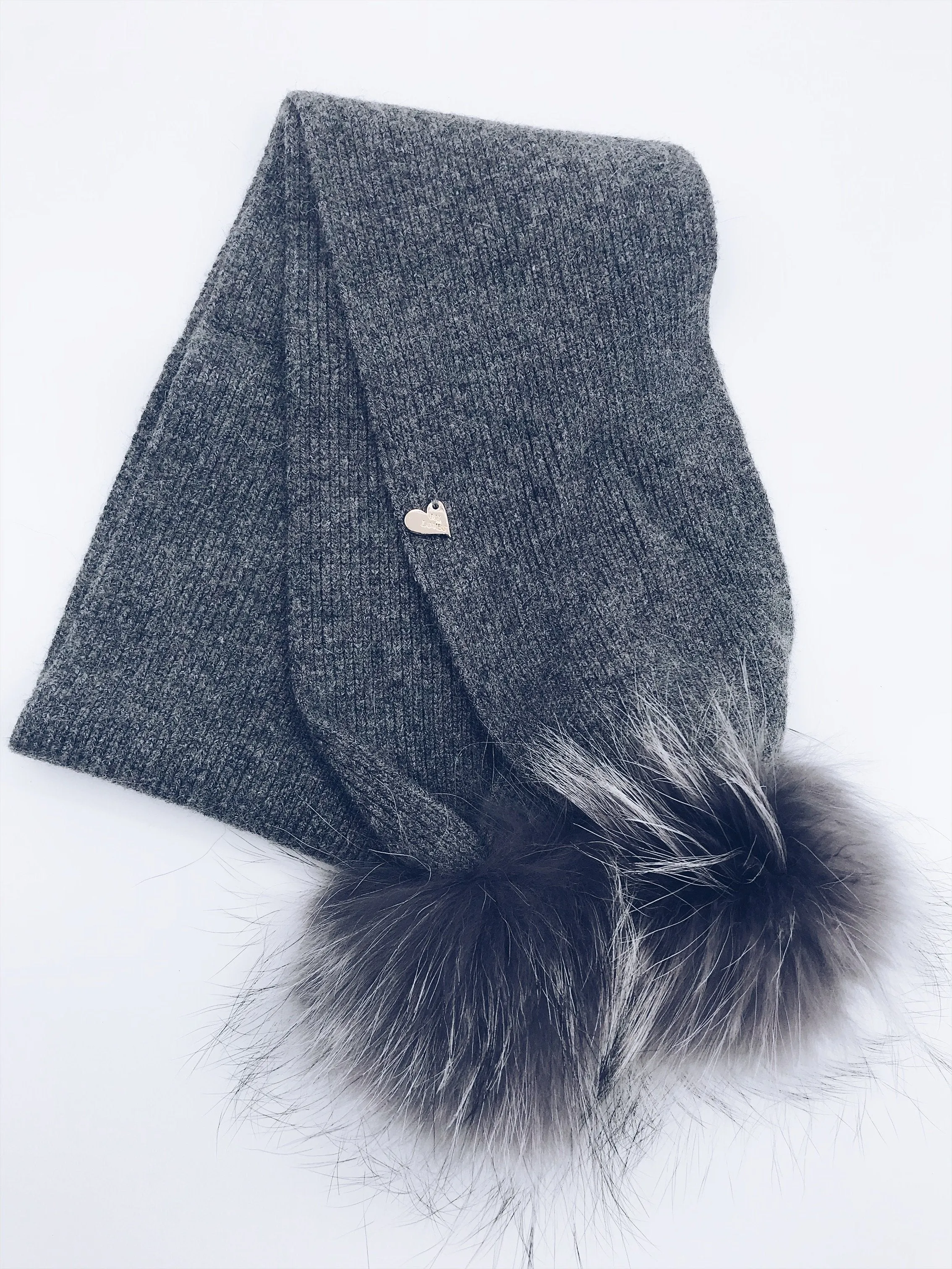 MI LOVES Signature Kids  Angora Scarf(ALL COLOURS)